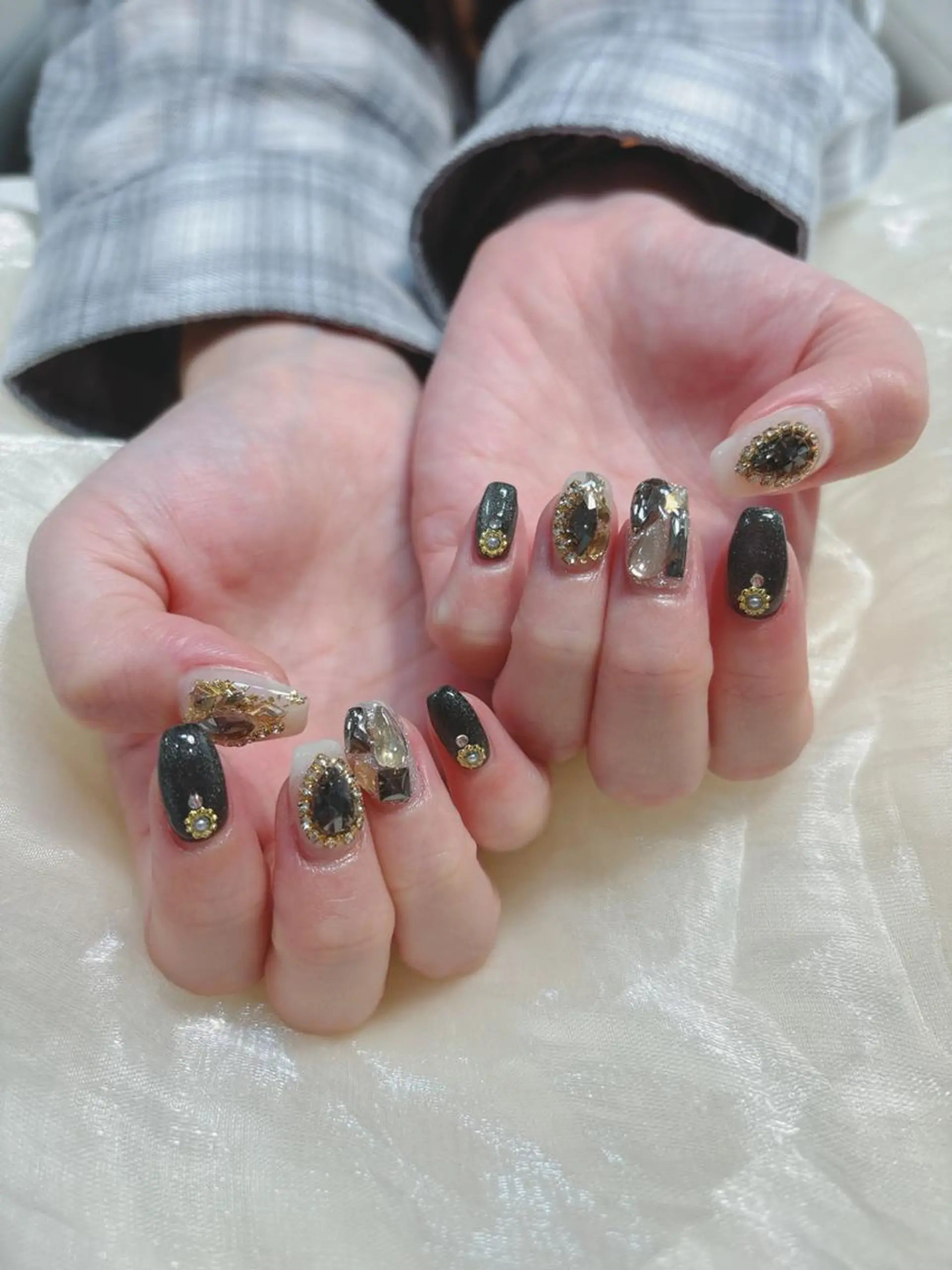 ネイル ネイルサロンブラン ゆず🍀のネイルデザイン