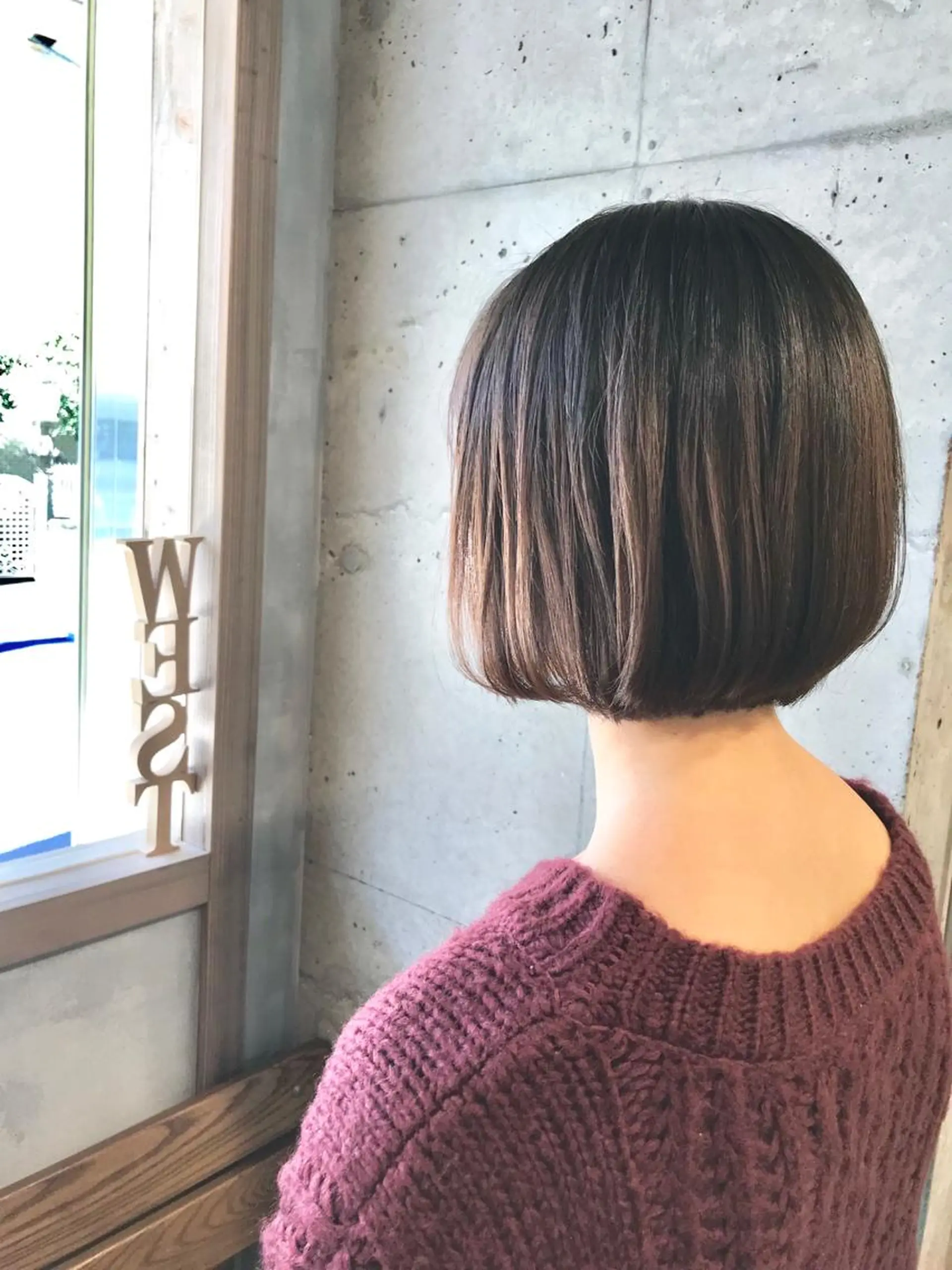 ショート カラー ボブ 竹嶌 健吾のヘアスタイル