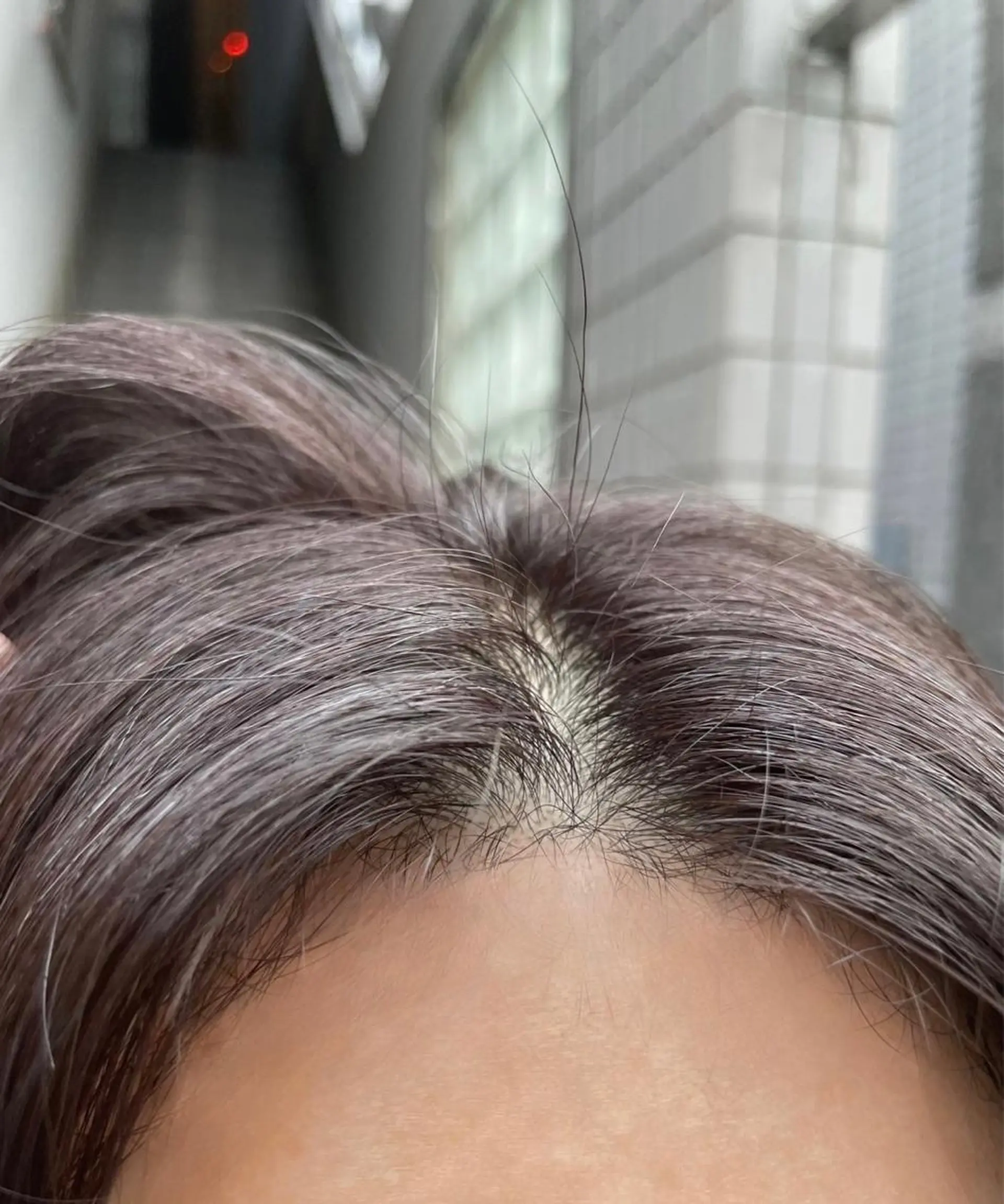 セミロング カラー ヘアアレンジ ヘアカラー 野町好花 レイヤー/髪質改善のヘアスタイル