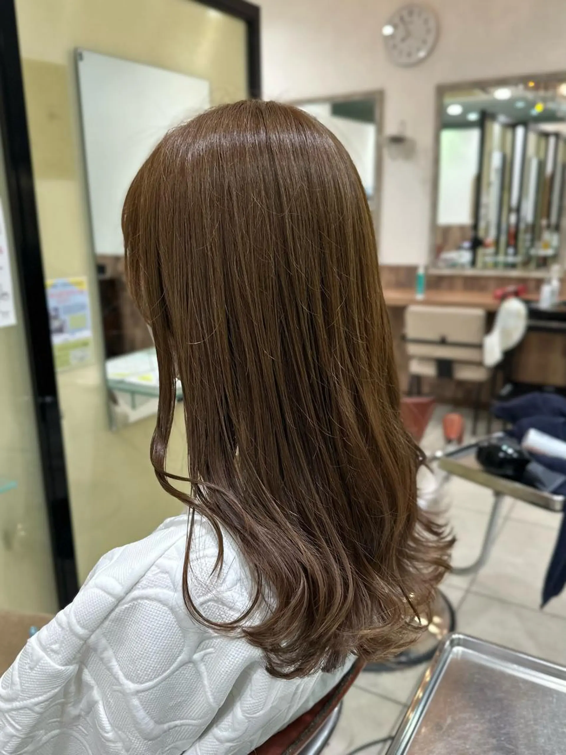 セミロング カラー 井上 武輝のヘアスタイル