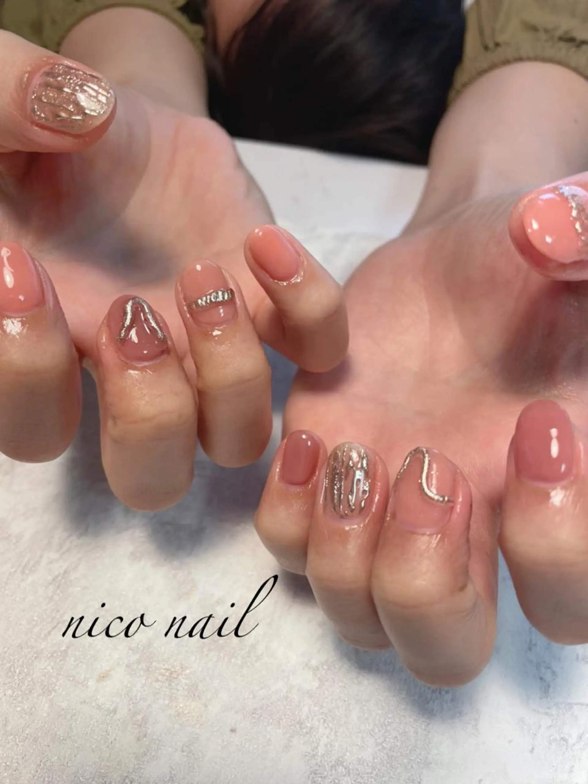 ネイル 香芝市ネイルサロン nico nailのネイルデザイン