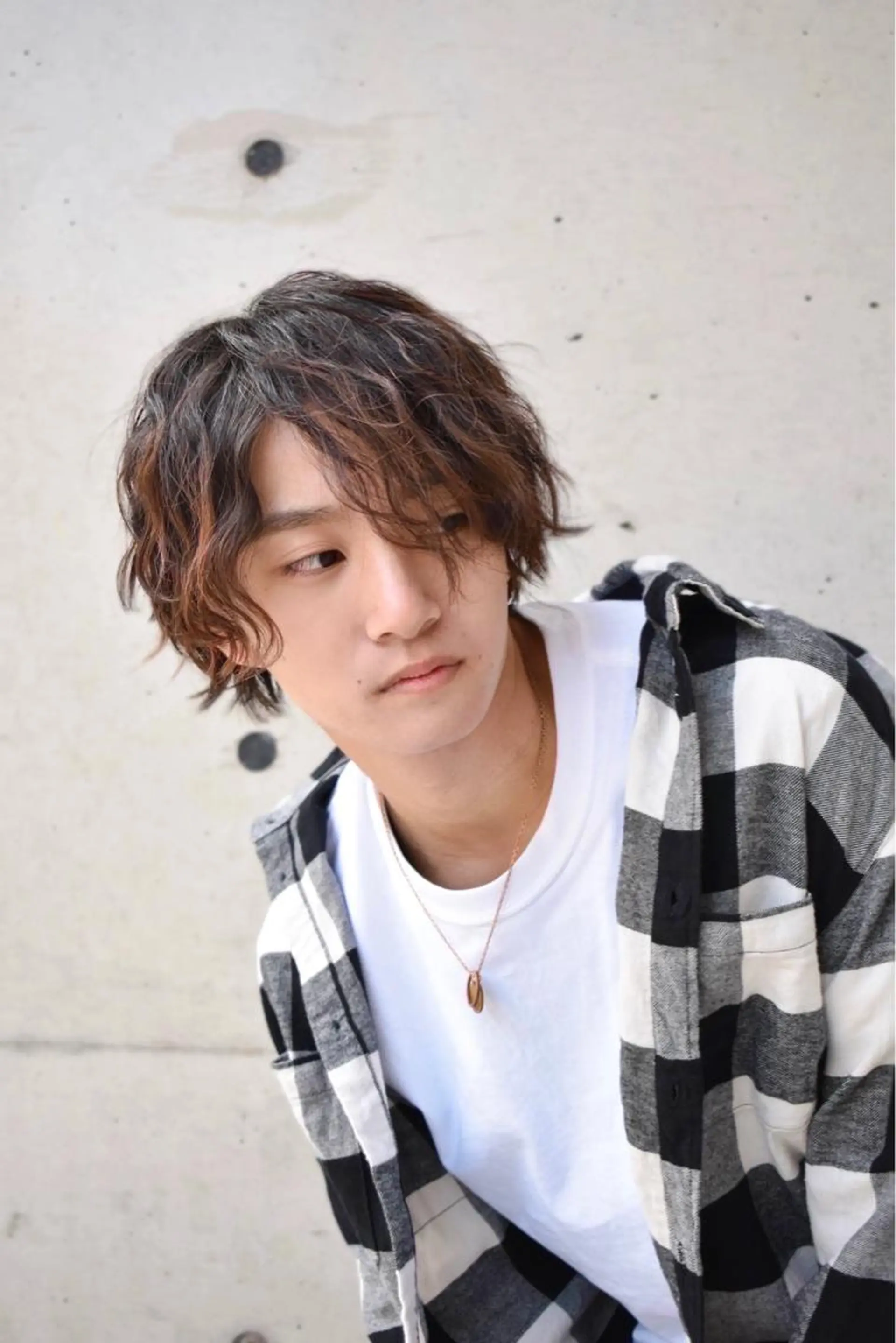 パーマ メンズ カット パーマ __ みずきのヘアスタイル