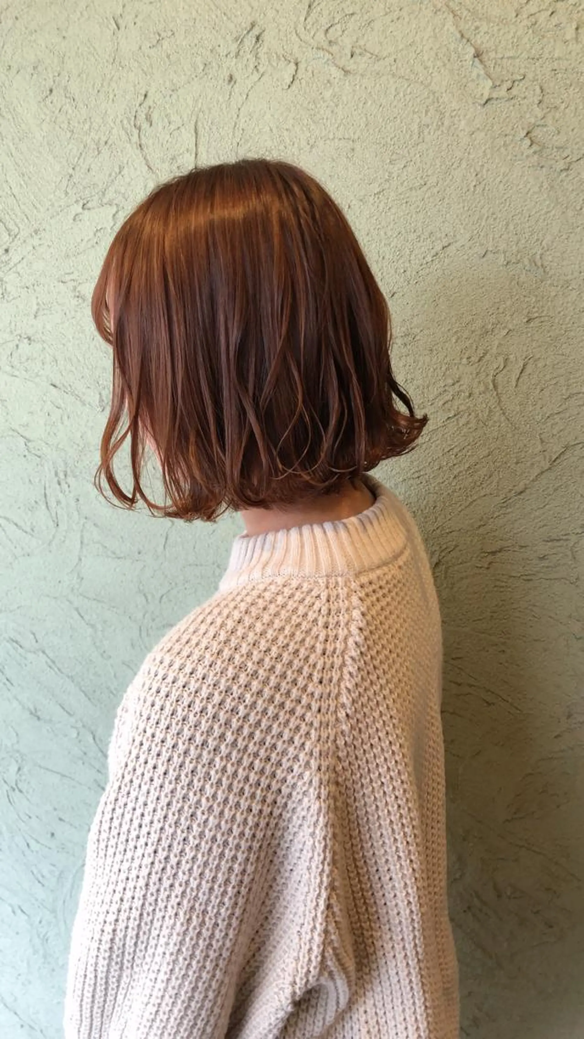 ミディアム カラー merc. 福田茜のヘアスタイル