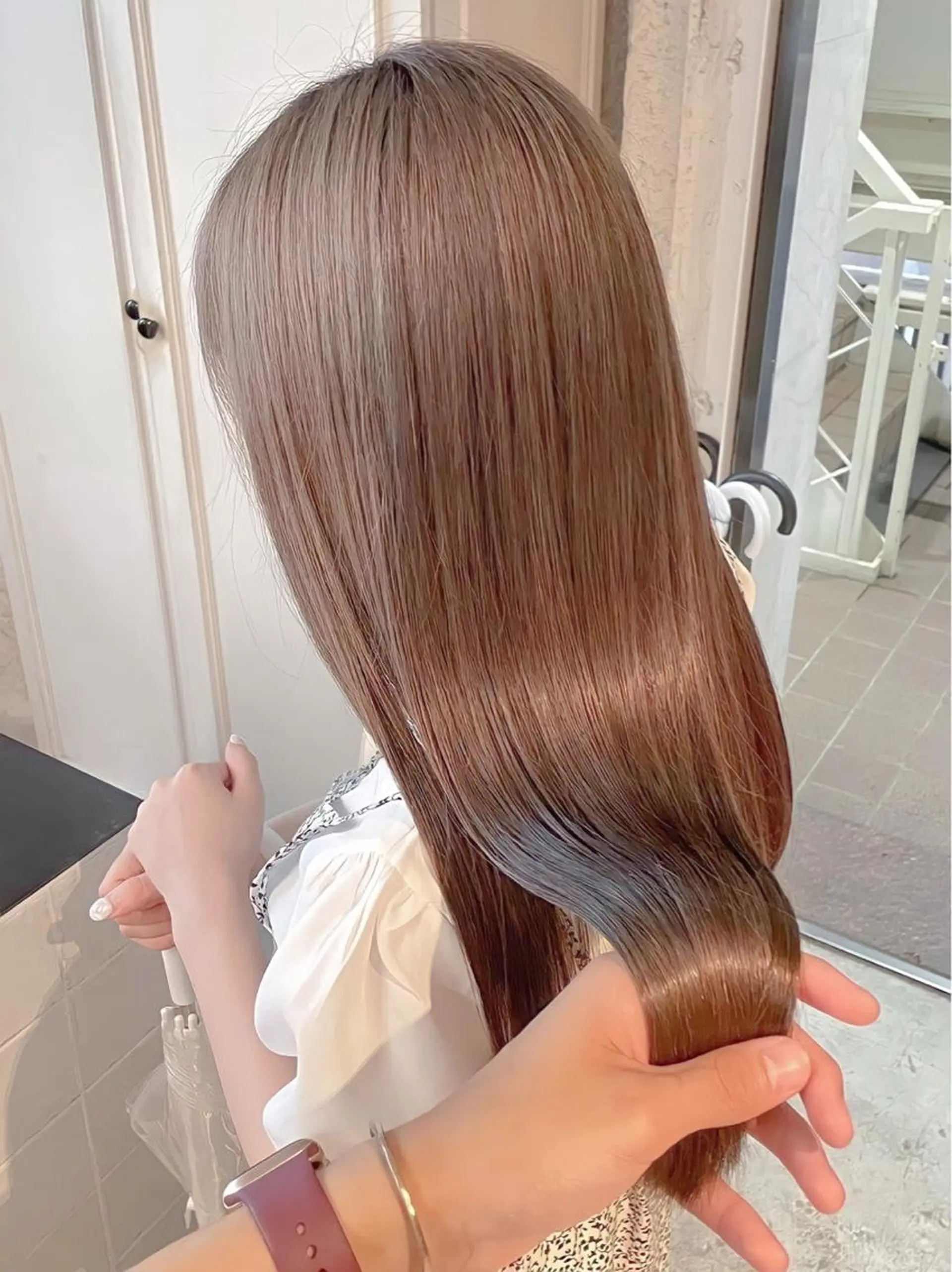 ロング カラー Siesta所属・📣髪質改善縮毛矯正 特化美容師｜庭田📣のヘアスタイル