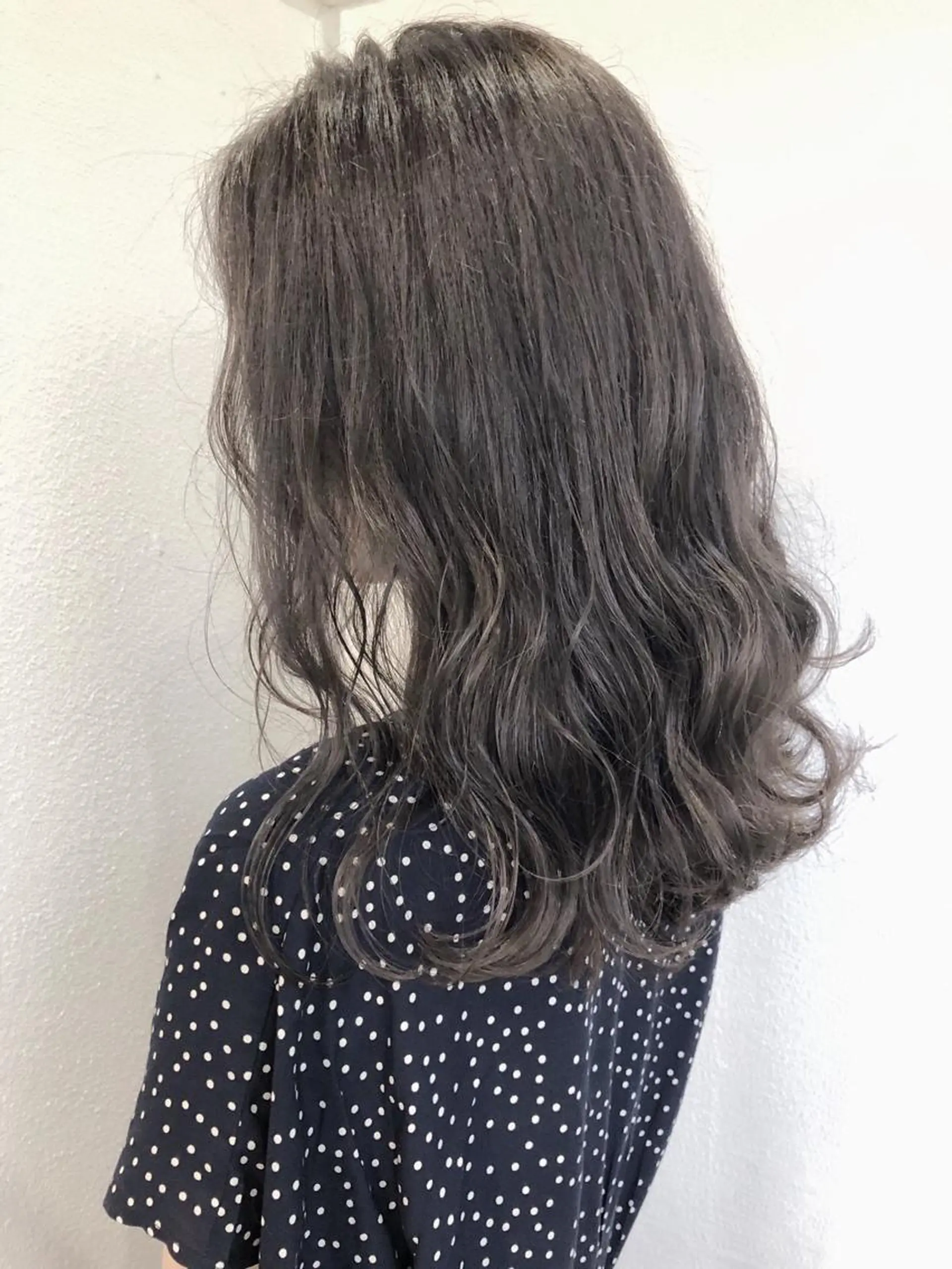 ミディアム カラー ヘアアレンジ 透明感カラー グレージュ カット ヘアカラー トリートメント GiseL天神カラー 髪質改善/ブリーチのヘアスタイル