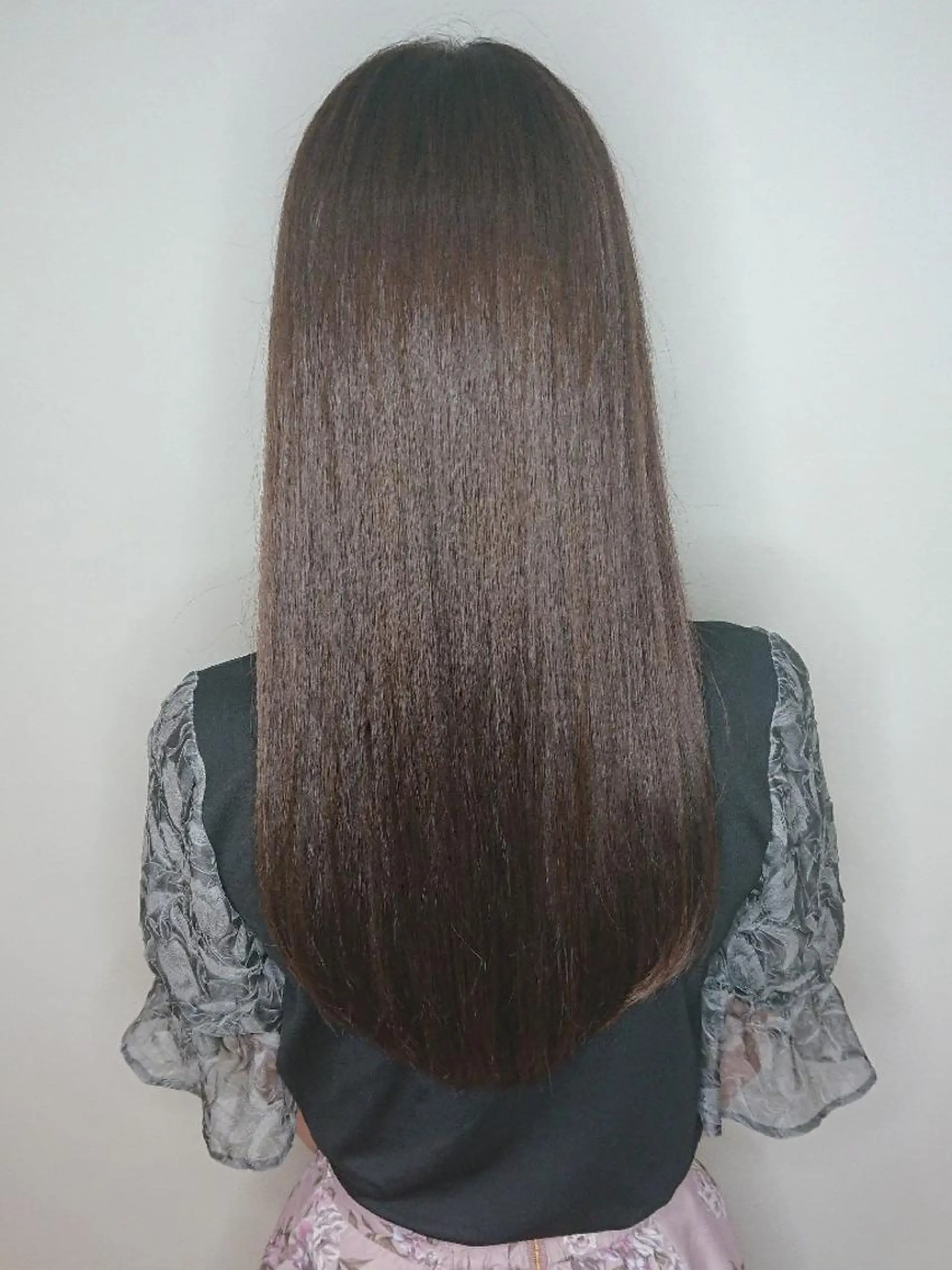 ロング カラー イルミナカラー ✨ブリーチなし透明感 カラー✨ゆりかのヘアスタイル