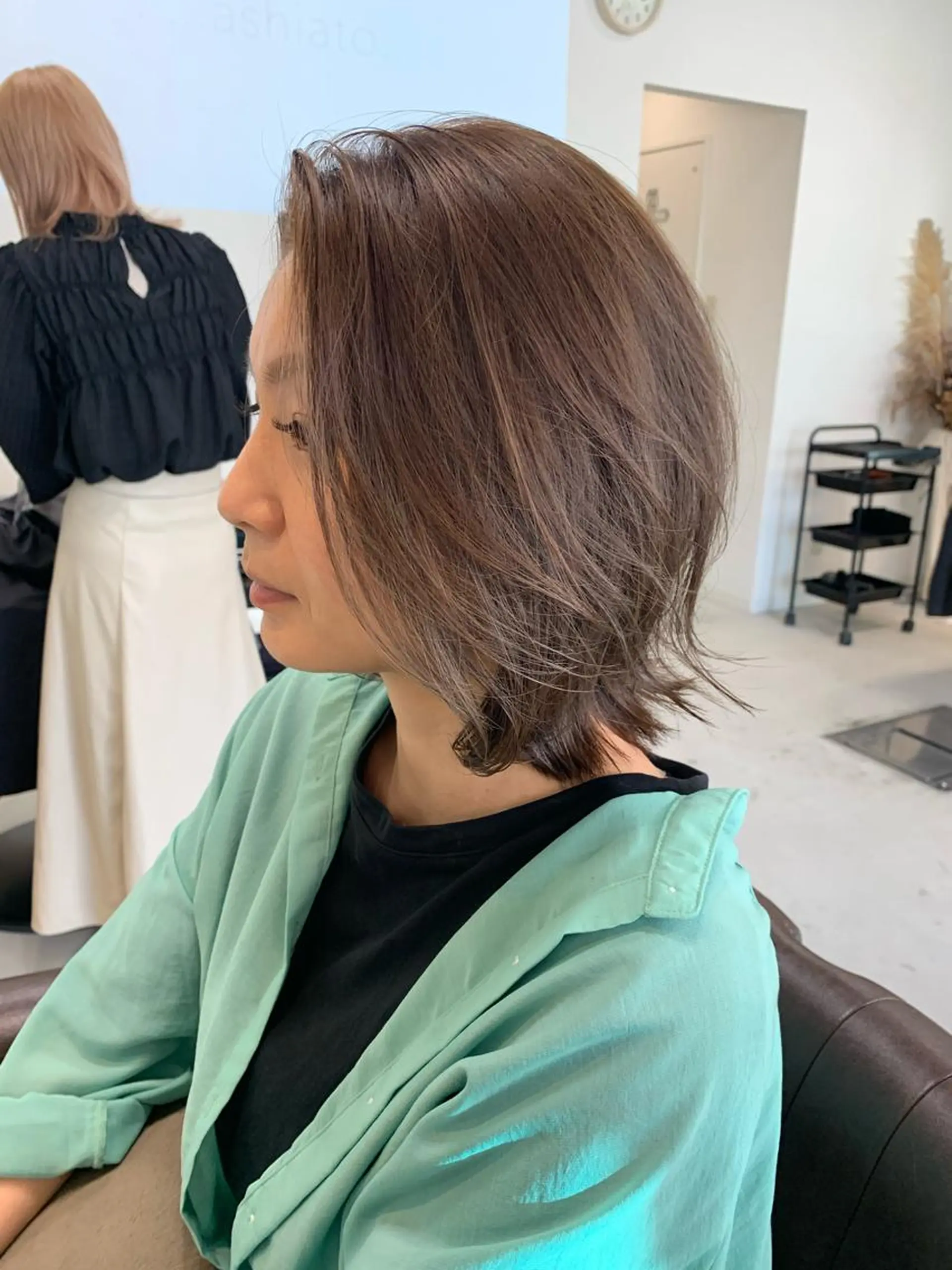 ショート カット パーマ トリートメント 新海 芳樹のヘアスタイル