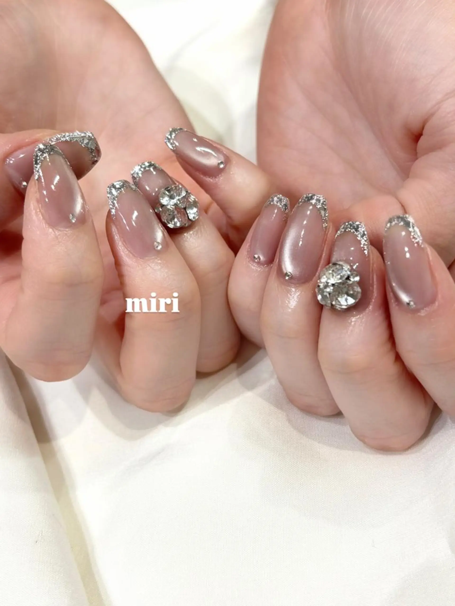 ネイル 新宿代々木/韓国系 ワンホン/aya🫧のネイルデザイン