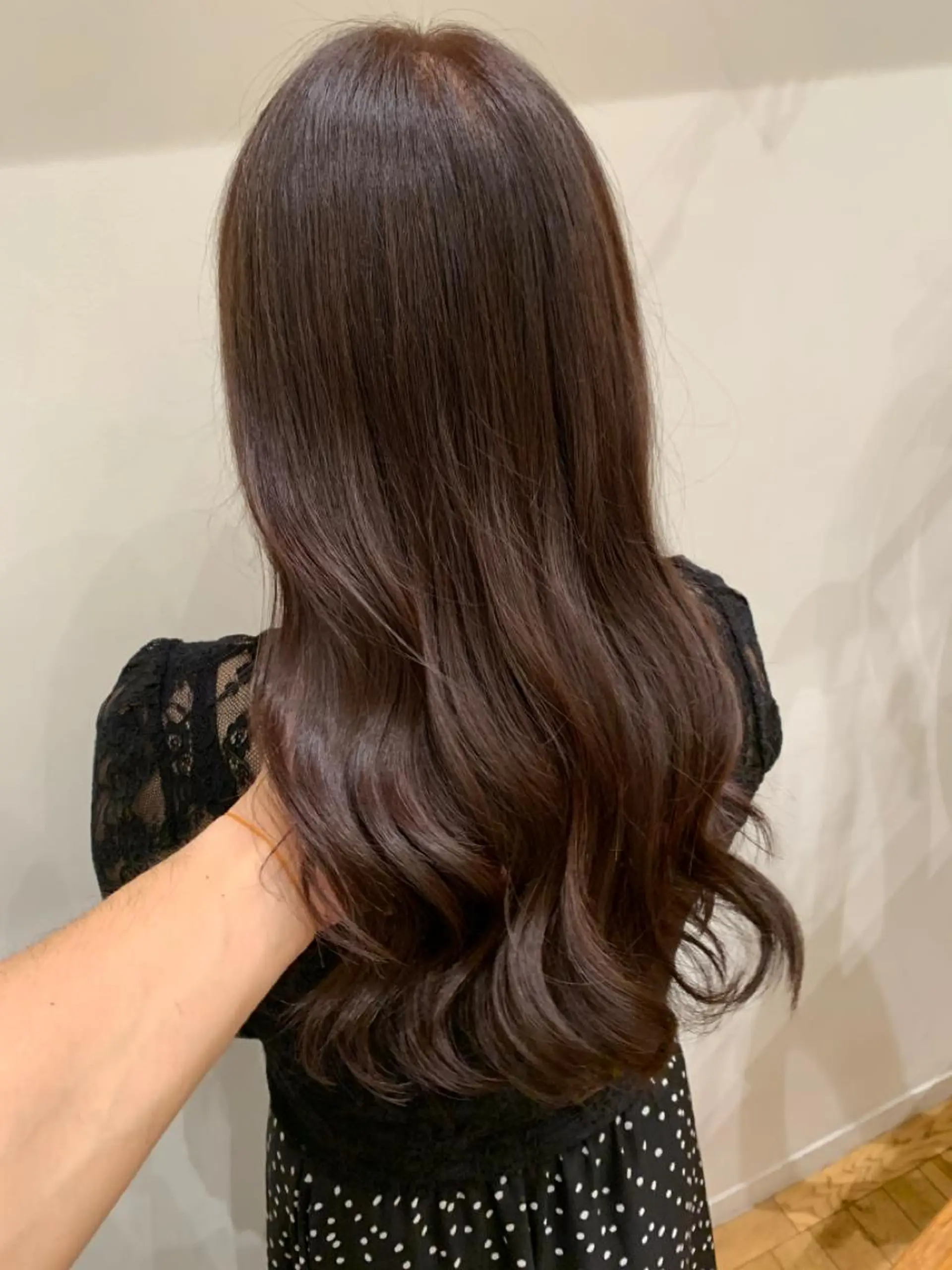 カラー 原田 大希のヘアスタイル