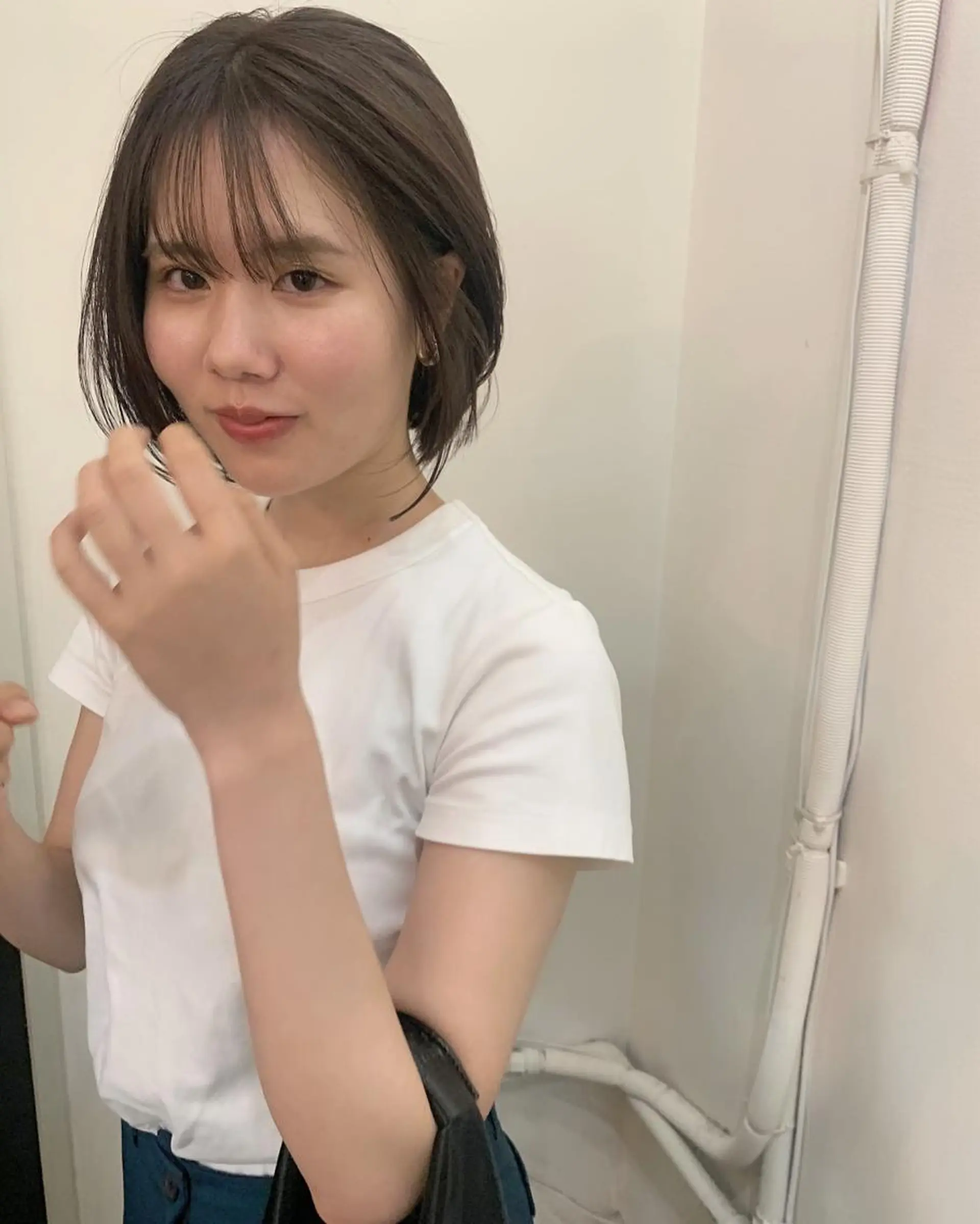 ショート カラー まろやか透明感カラー ♡MANAのヘアスタイル