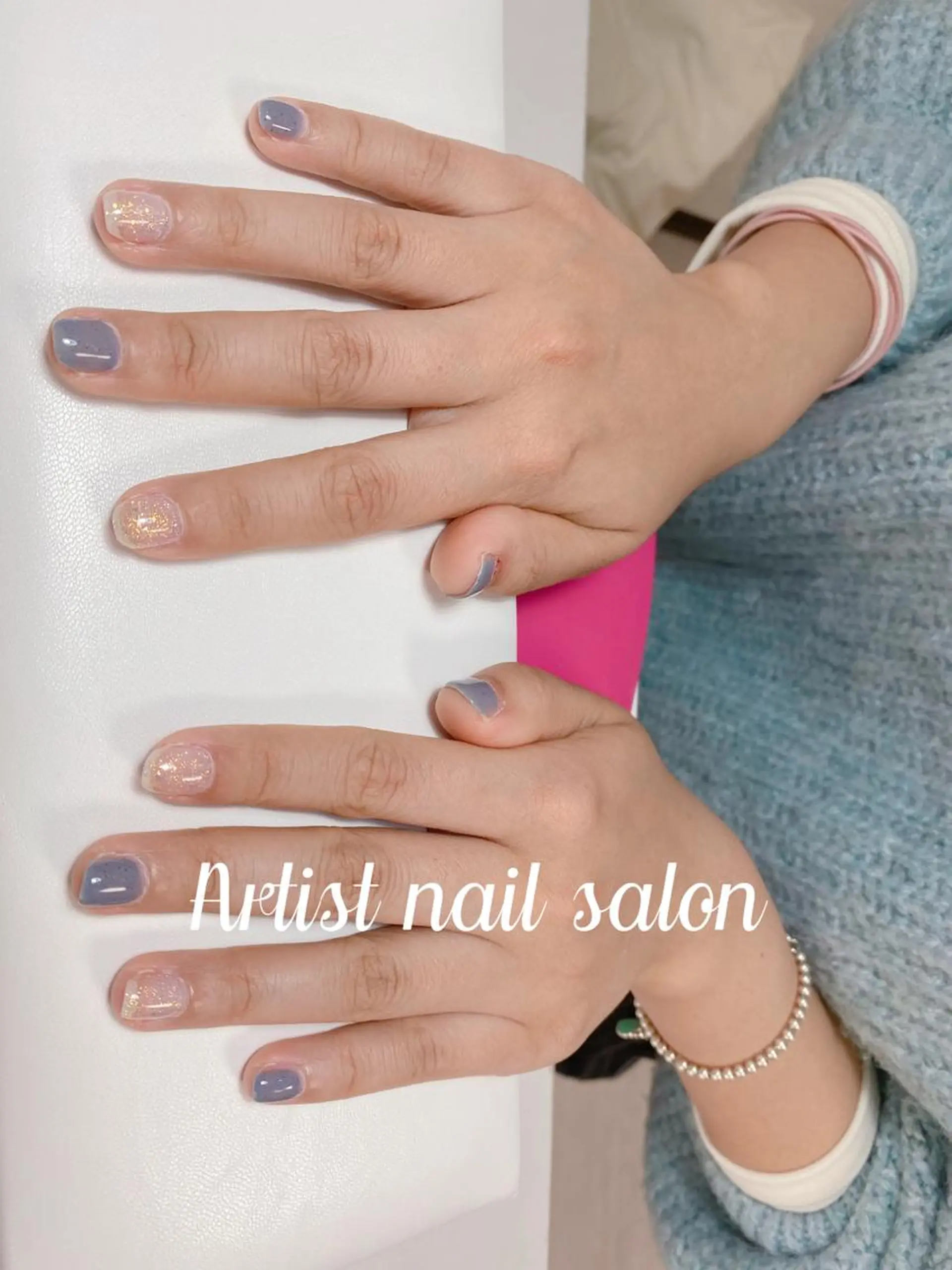 ネイル ワンカラーネイル 小林 凛のネイルデザイン