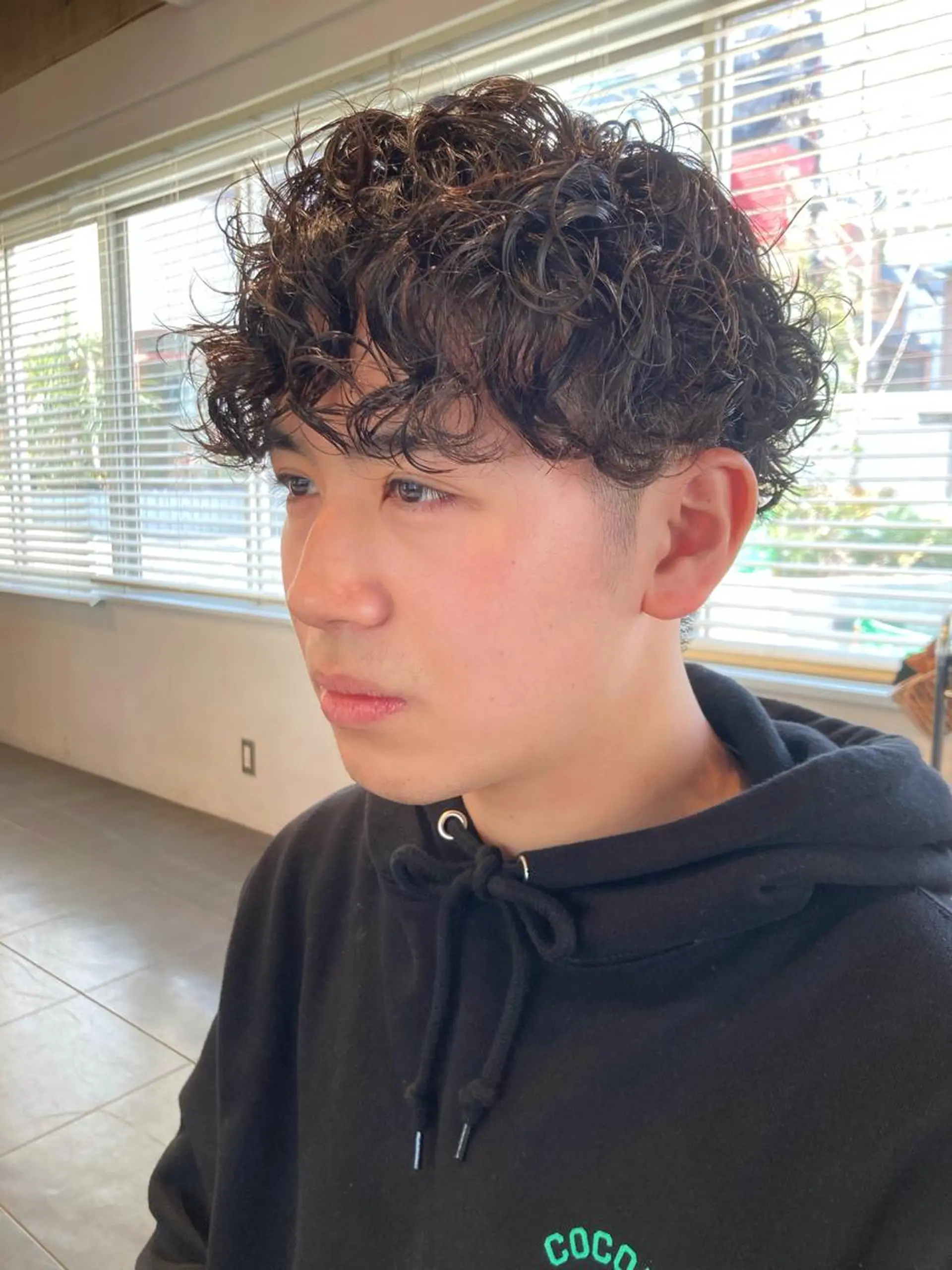 パーマ メンズ 🛑柔らか透明感 カラー🛑大谷のヘアスタイル