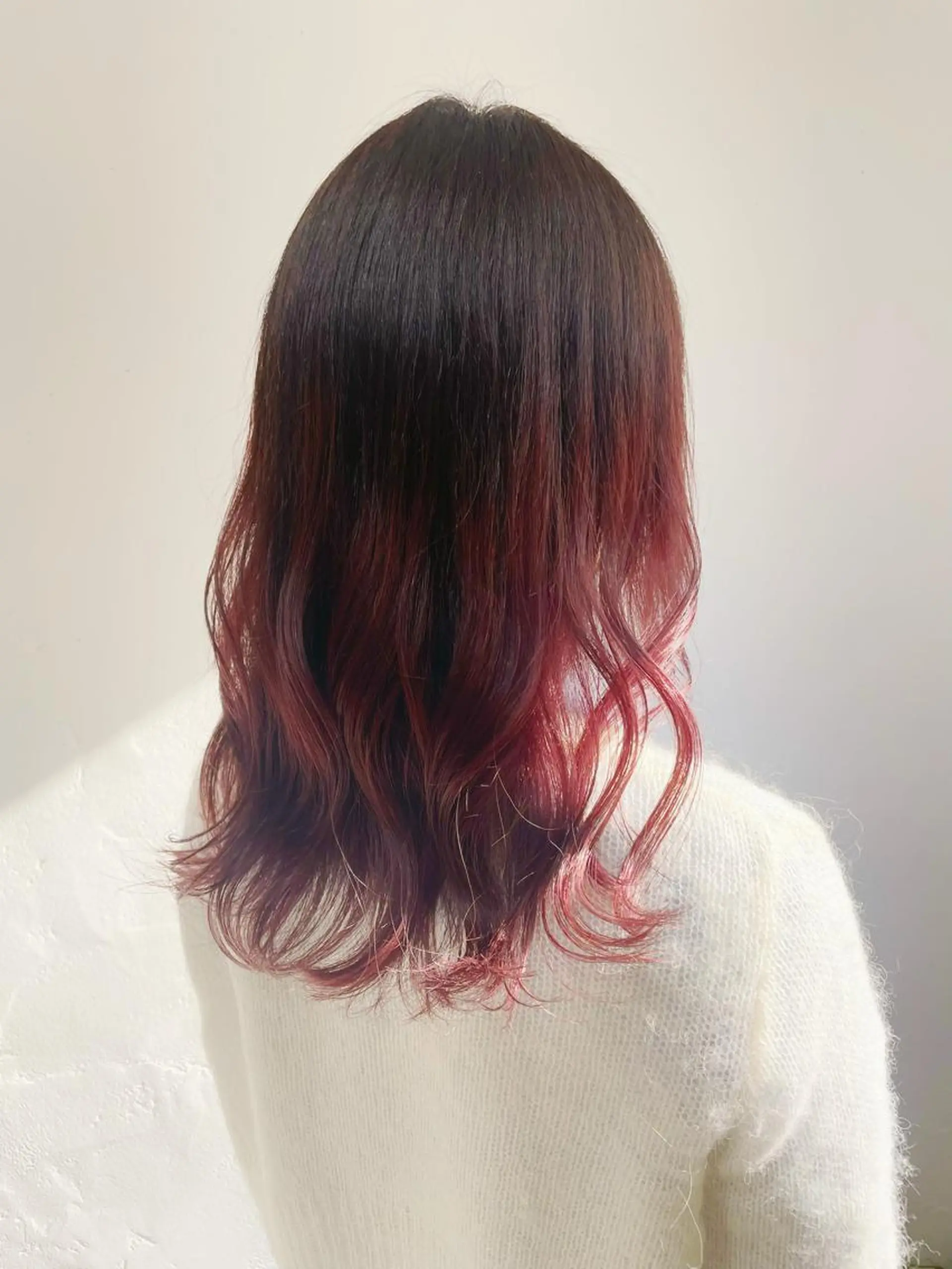 セミロング ヘアカラー トリートメント ふわっとレイヤー 🪽スガヤハルミのヘアスタイル