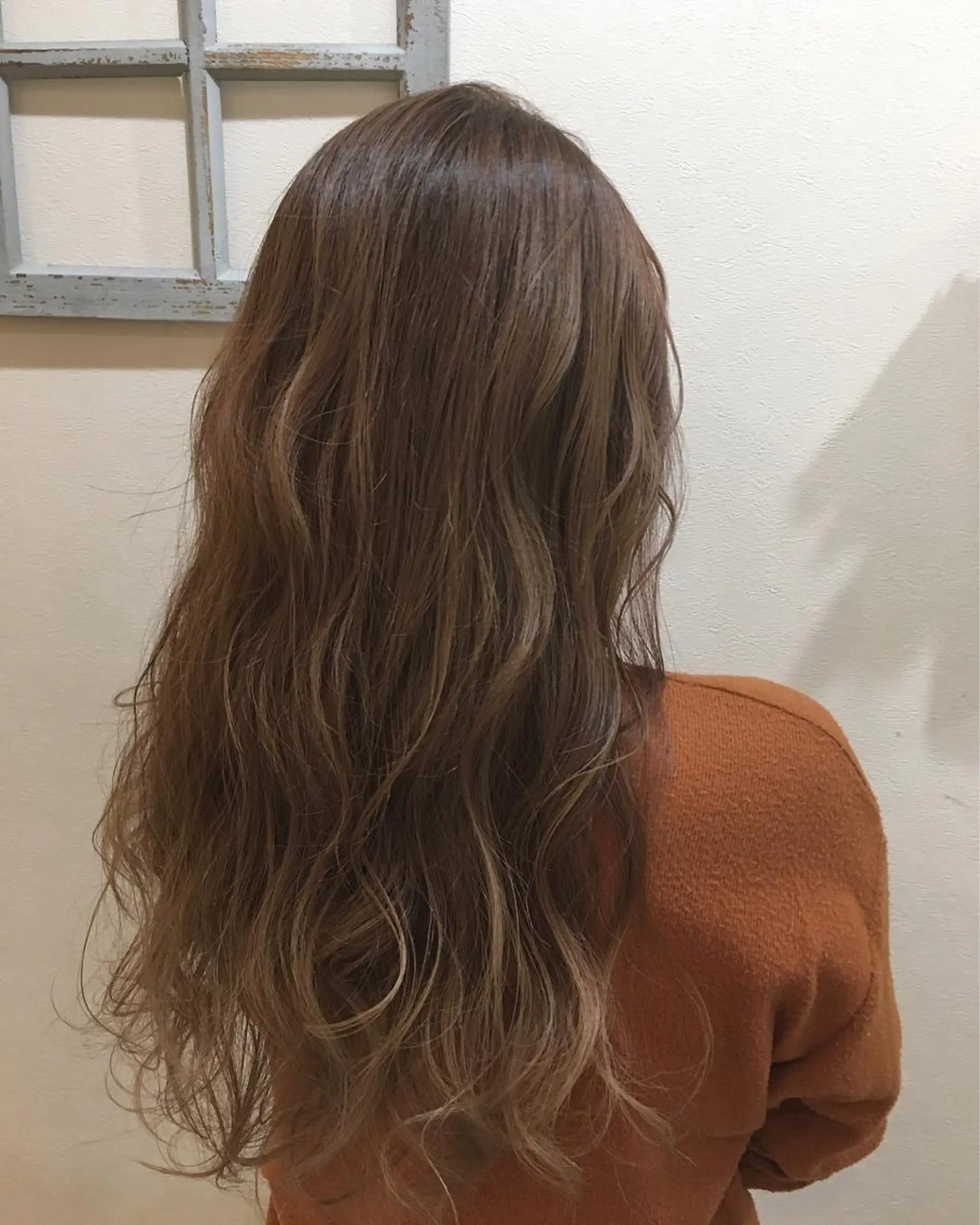 ロング カラー ベージュカラー ブラウンカラー グラデーションカラー hair salon Ranun髪質改善のヘアスタイル