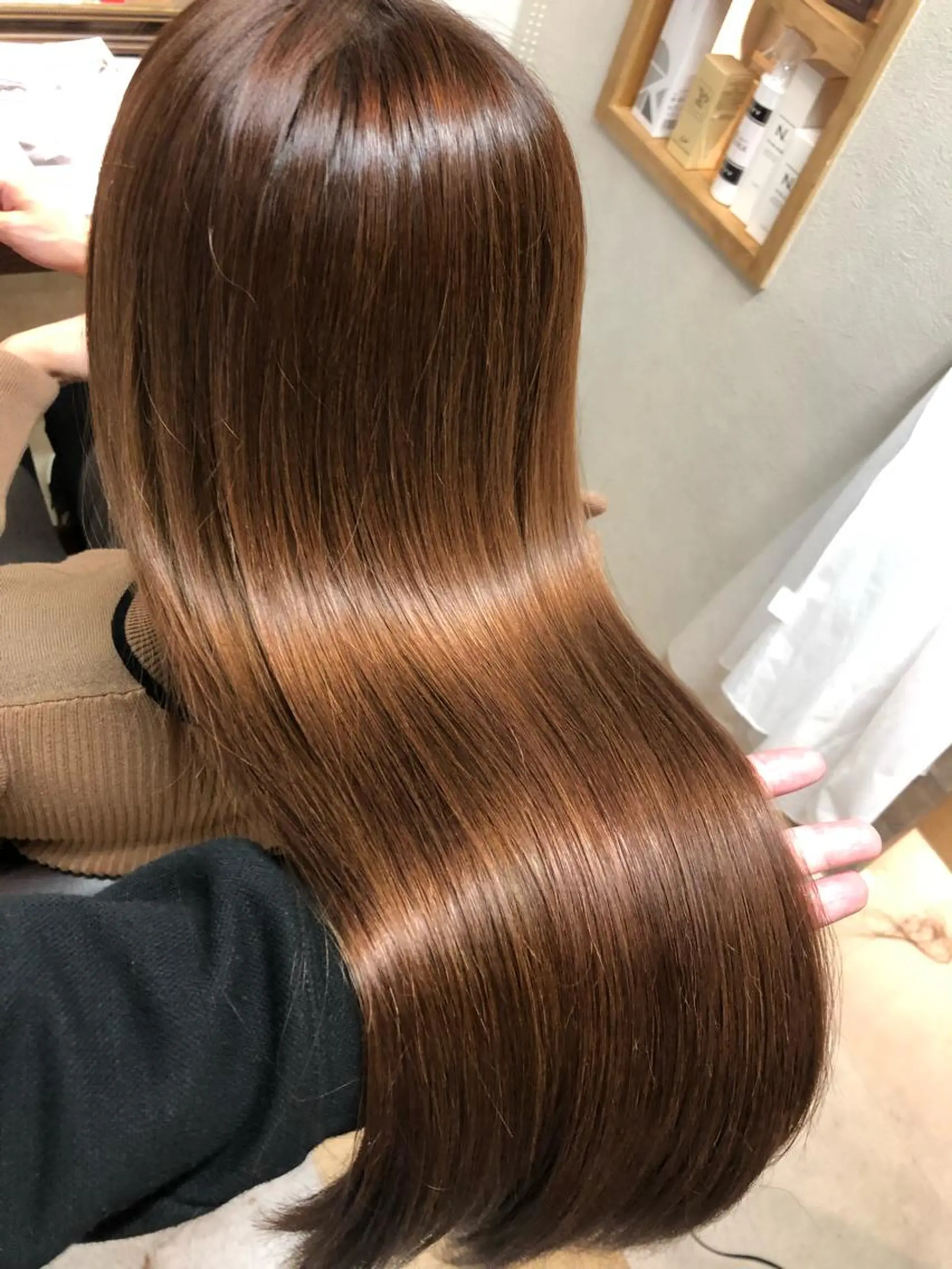 ロング 髪質改善 縮毛矯正 美容室tuuli 大名店所属・tuuli トゥーリのヘアスタイル