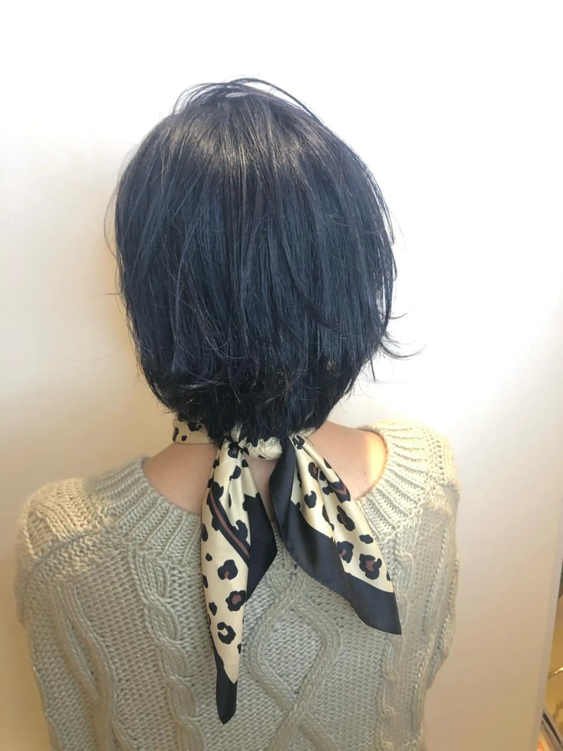ショート カラー ネイビーカラー MINAMI 🌙のヘアスタイル
