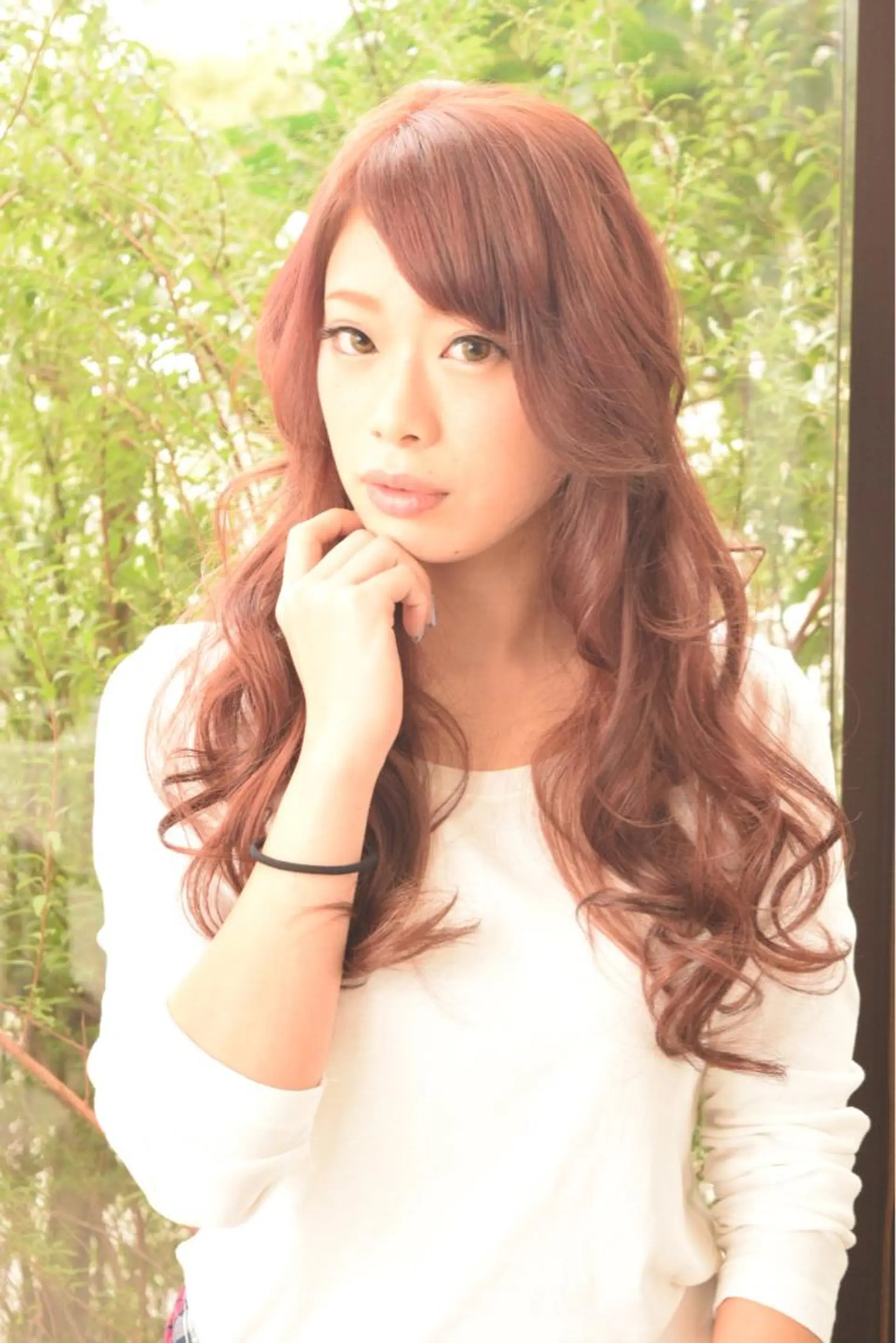 ロング カラー 関口 友行のヘアスタイル