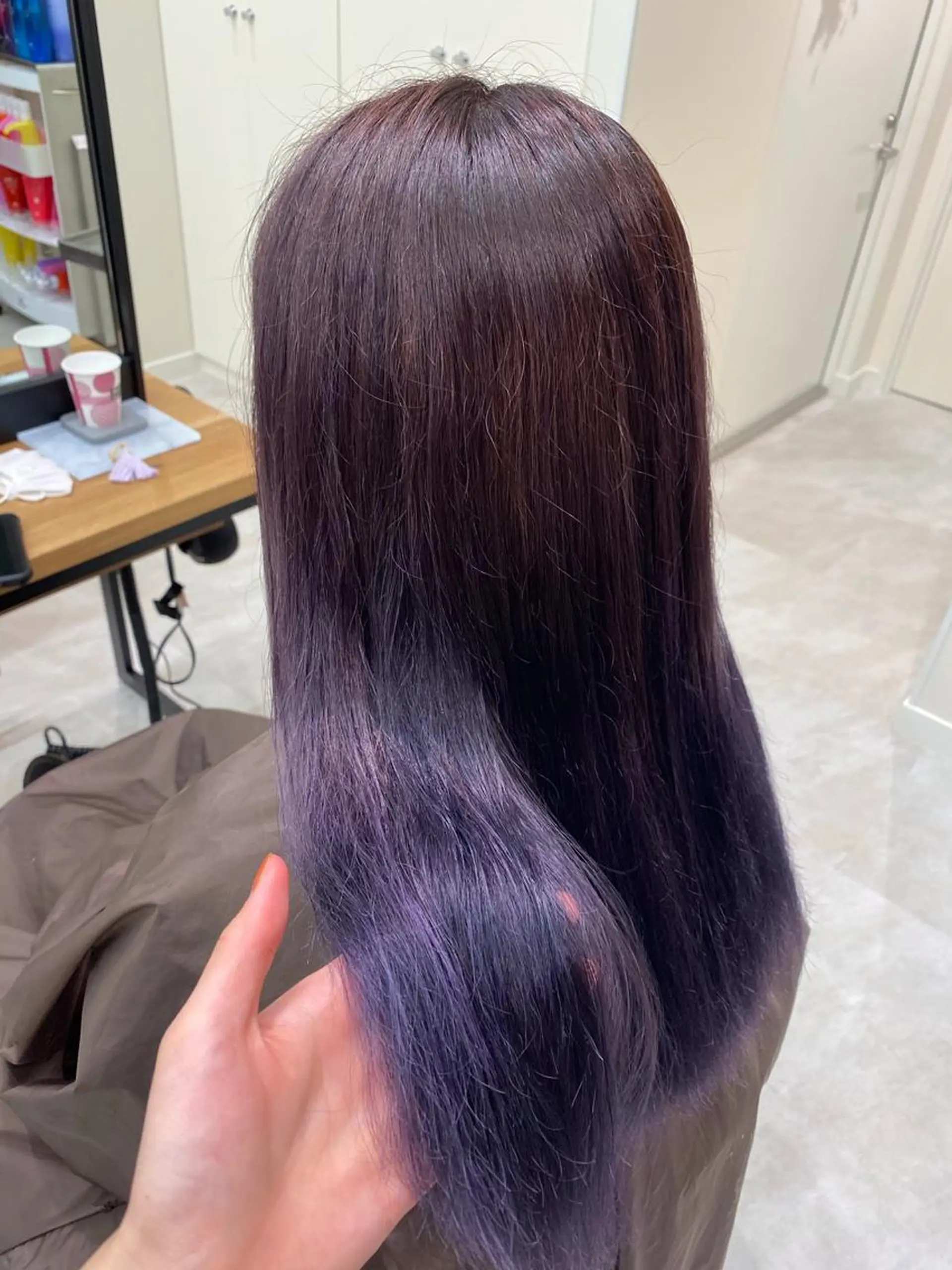 ロング カット ヘアカラー ボブ/インナーカラー /眉毛/Miyuのヘアスタイル