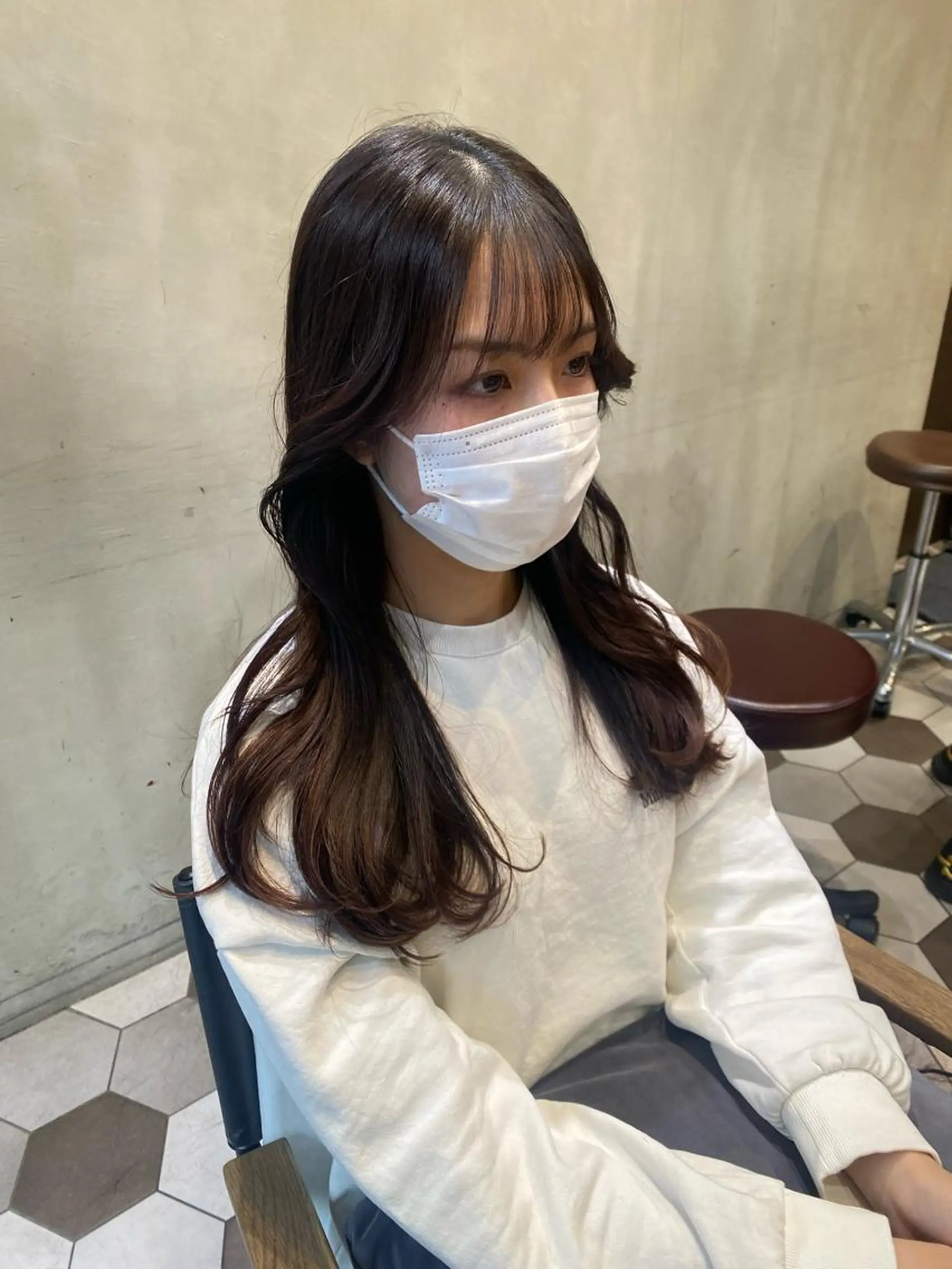 ロング 髪質改善韓国レイヤー SHIORI🦋のヘアスタイル