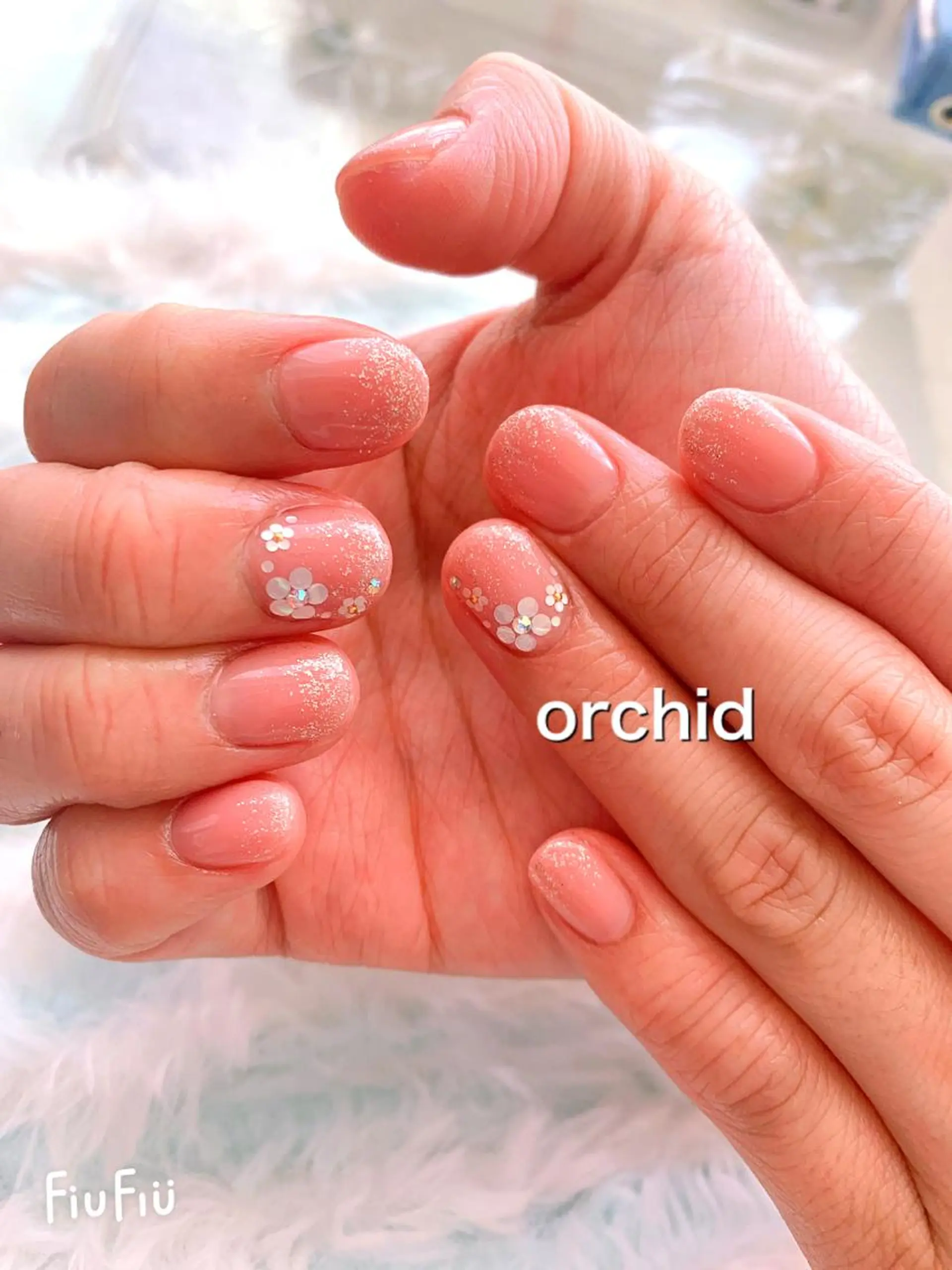 ネイル orchid ♡オーキッドのネイルデザイン
