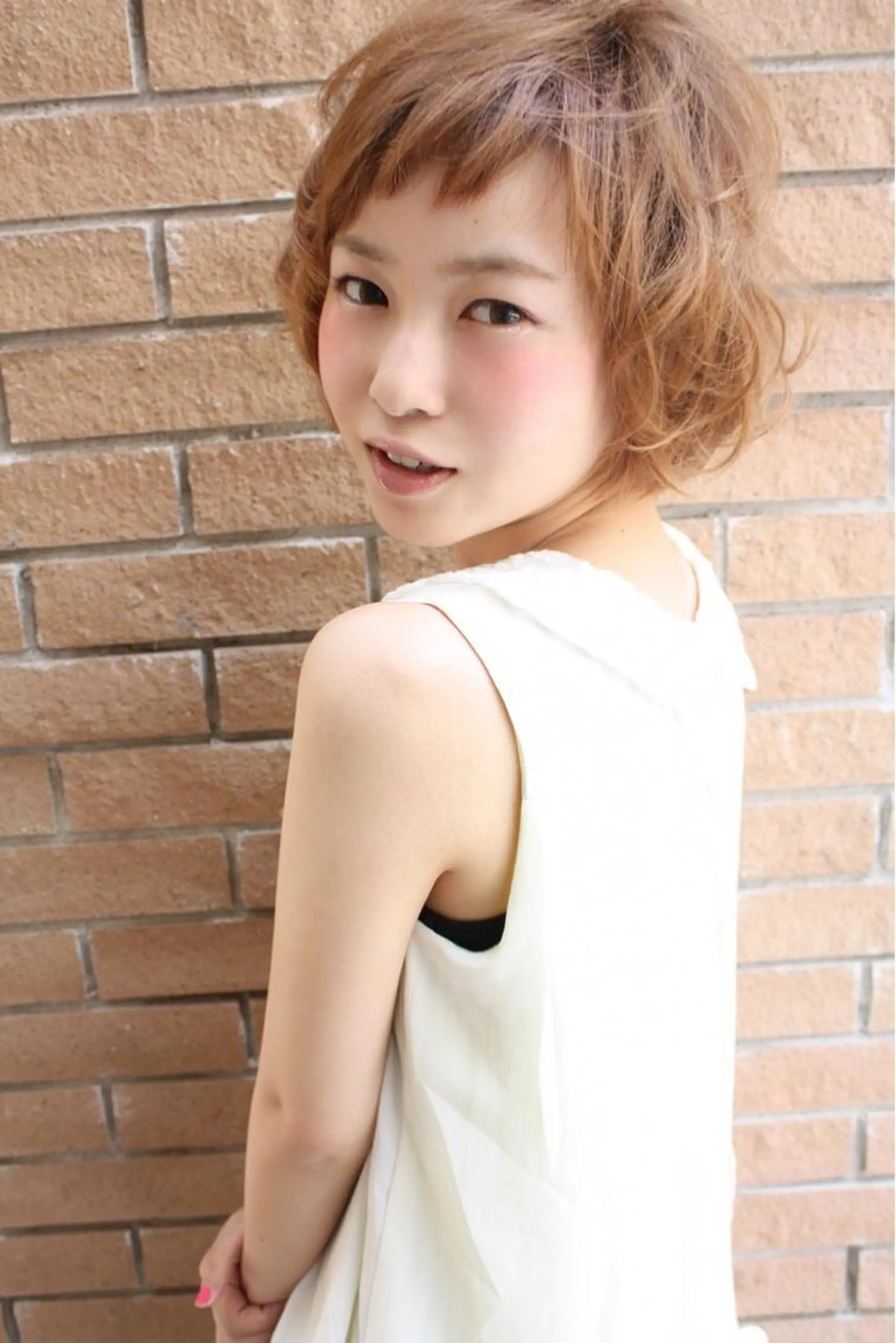 ショート ミディアム カラー パーマ 美容室tuuli 大名店所属・tuuli トゥーリのヘアスタイル