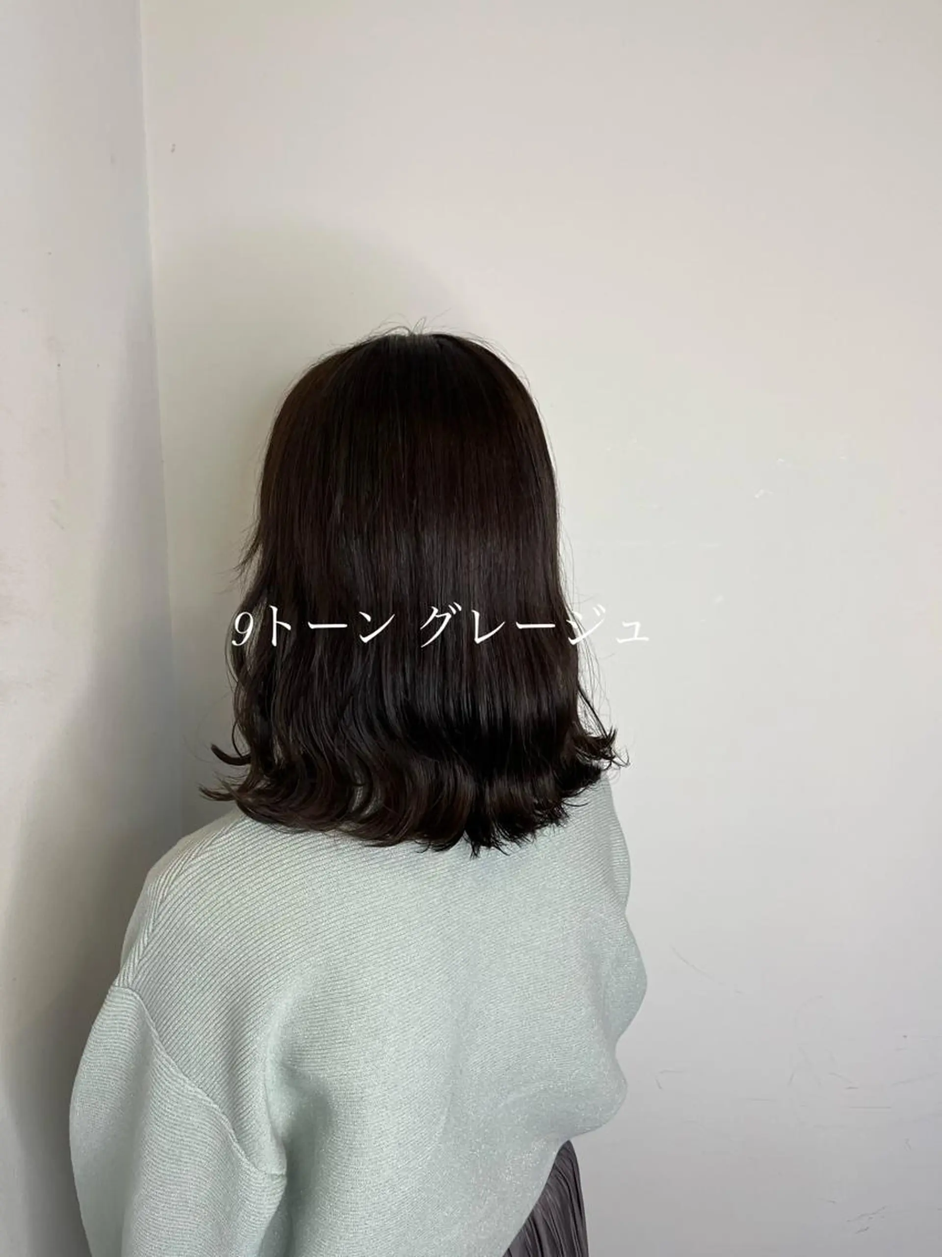 セミロング メンズバレイヤージュ 斉藤春のヘアスタイル