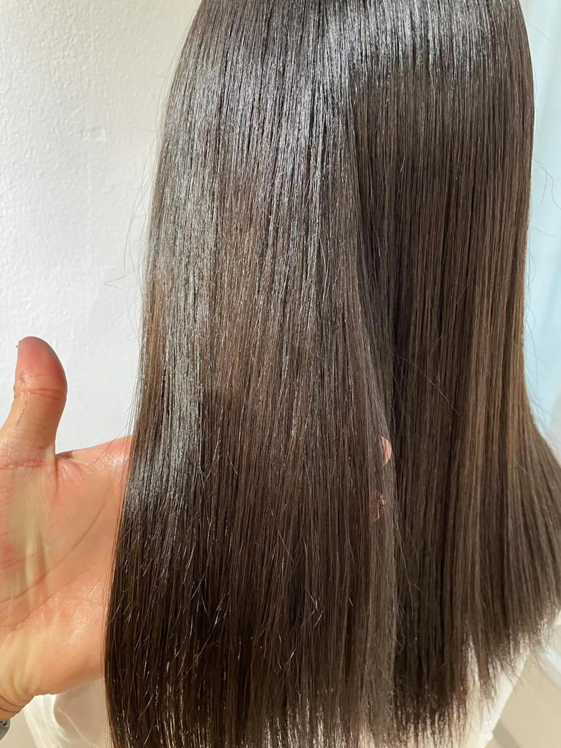 セミロング カラー ブラウンカラー カット ヘアカラー トリートメント 過去一の柔髪ヘア 🌿IVYjoureのヘアスタイル