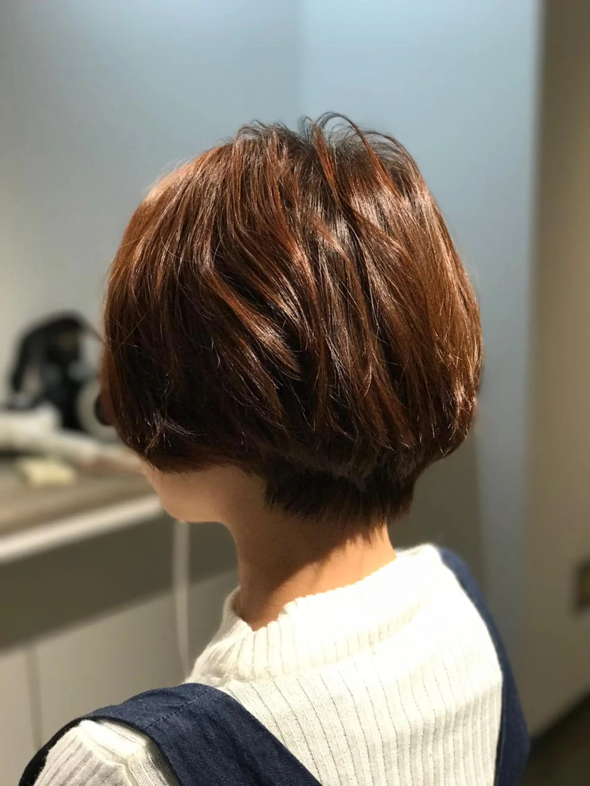 ショート ミディアム カラー 🌈ディレクター🌈 徳松優希のヘアスタイル