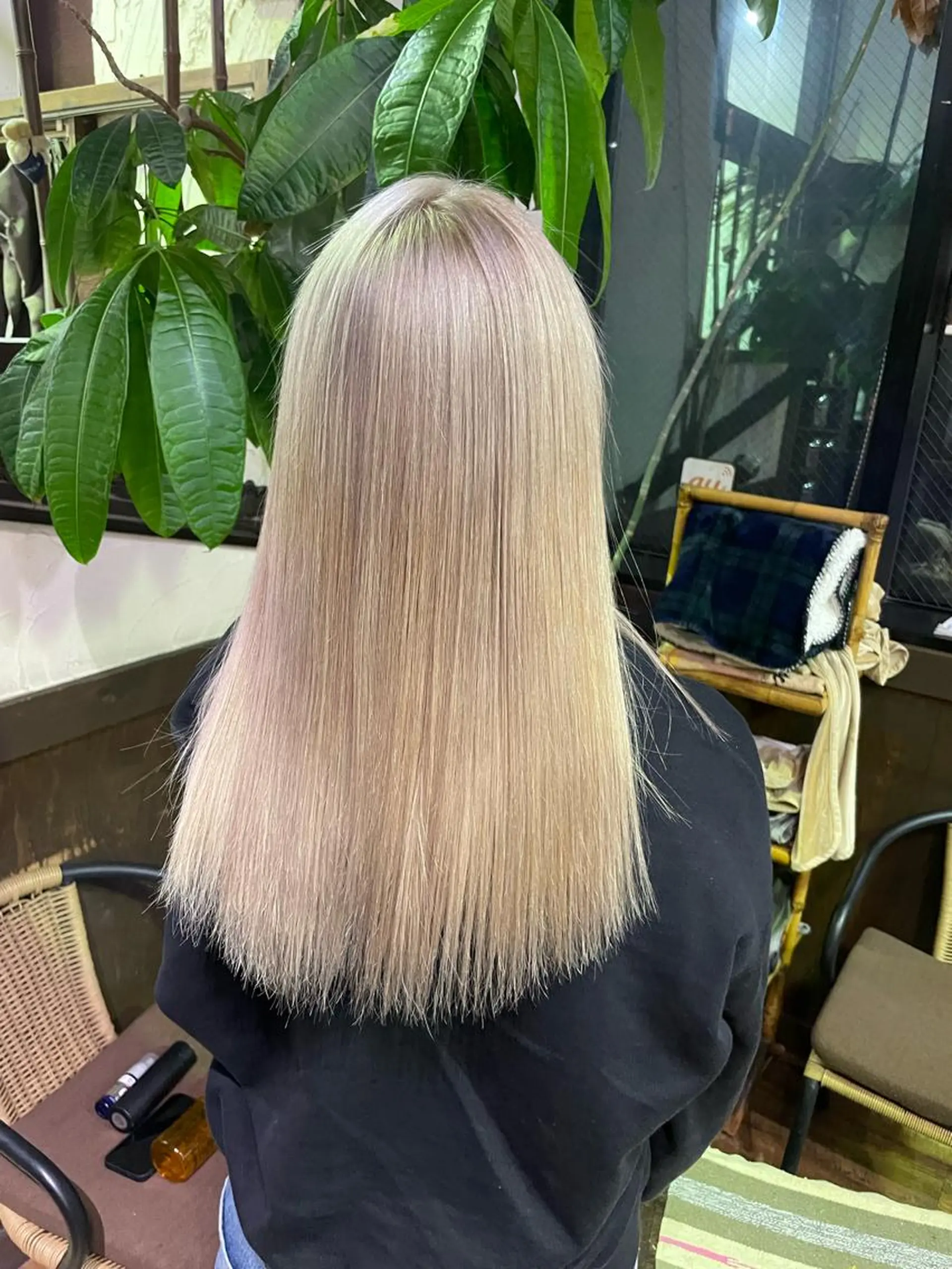 ロング カラー ベージュカラー ブリーチ ホワイトベージュ PSY【サイ】所属・PSY【サイ】 /池袋/RYUSEIのヘアスタイル
