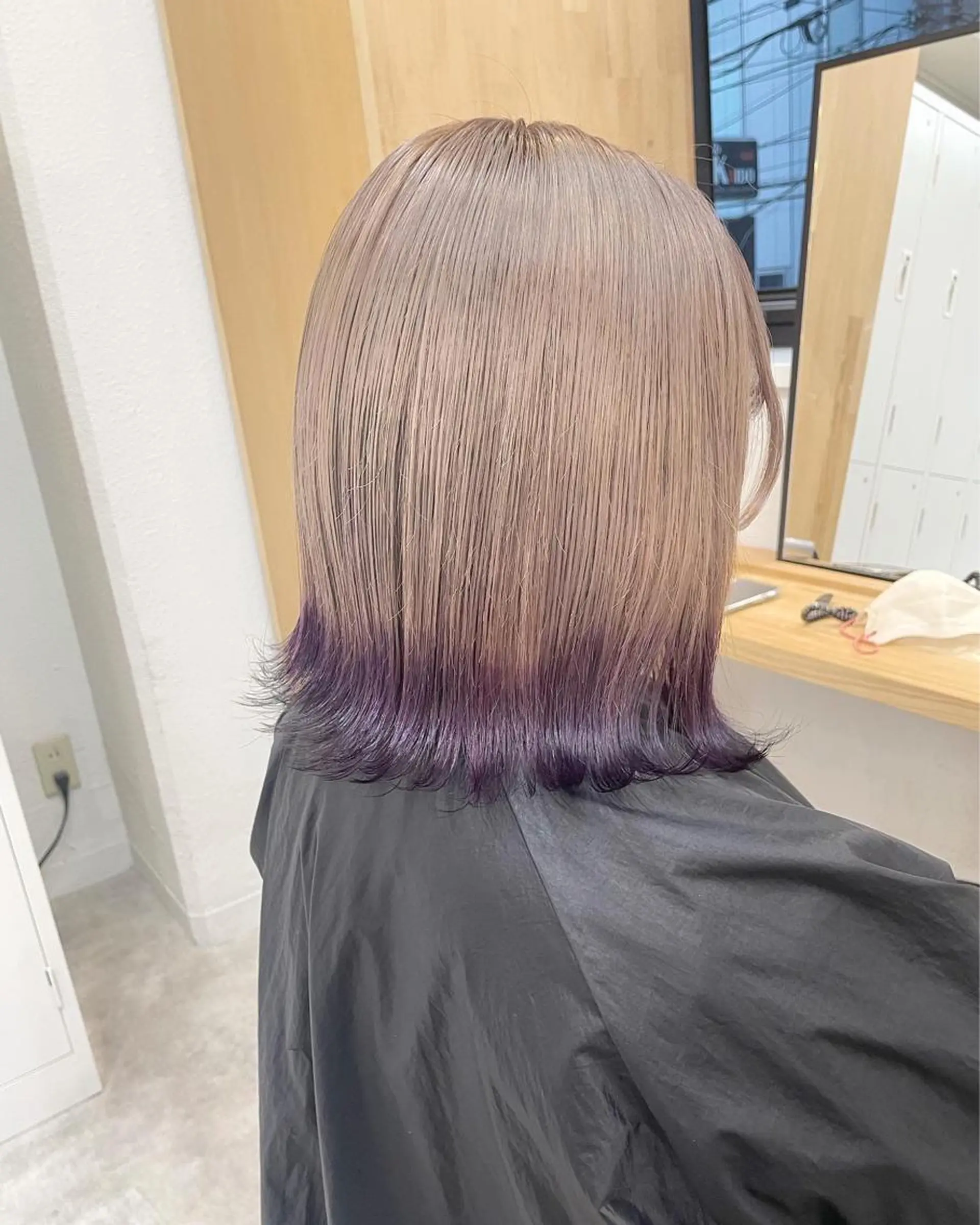 ショート カラー 田中大星 /ボブ 縮毛矯正のヘアスタイル