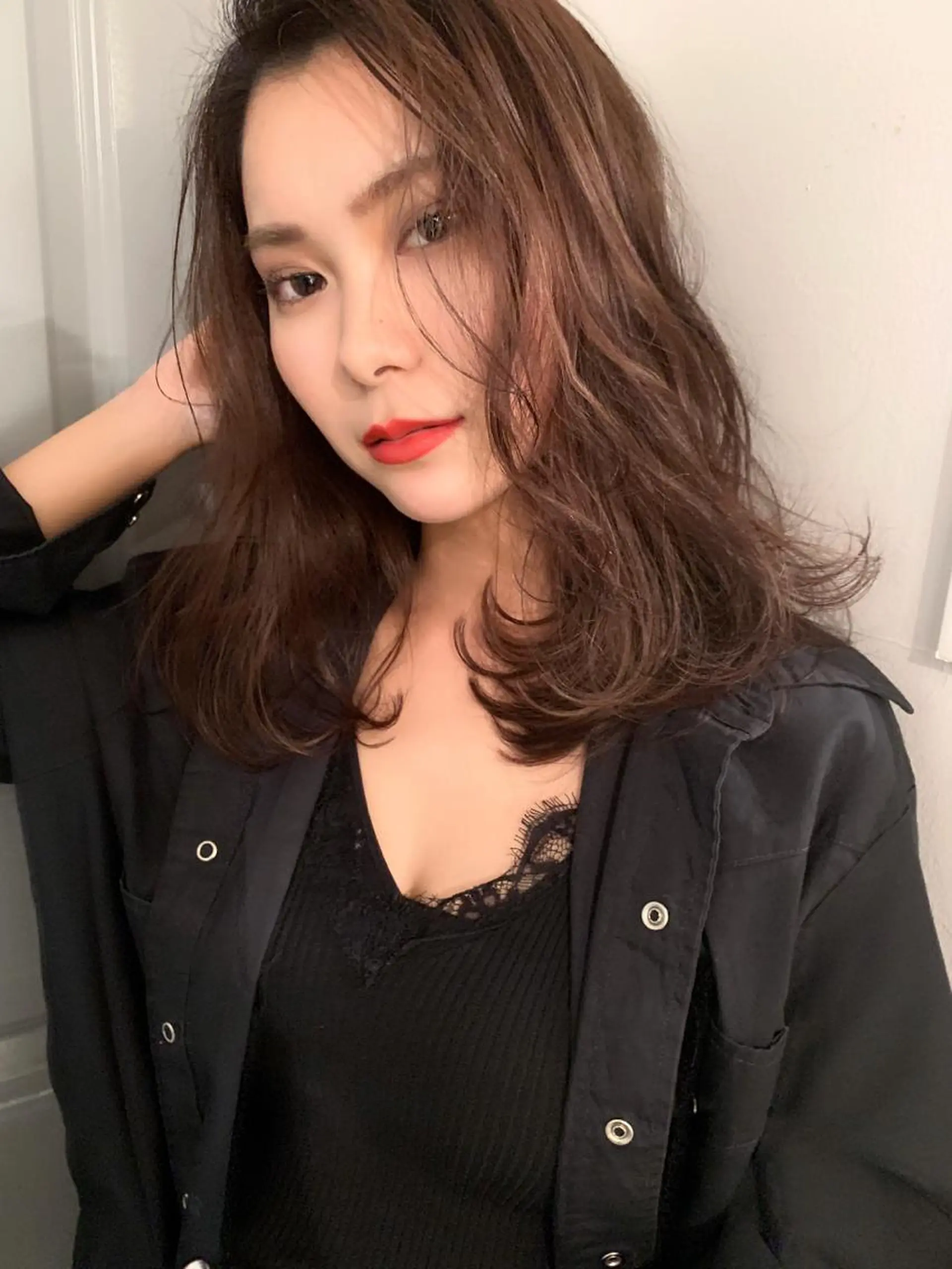 ロング 古賀 侑磨のヘアスタイル