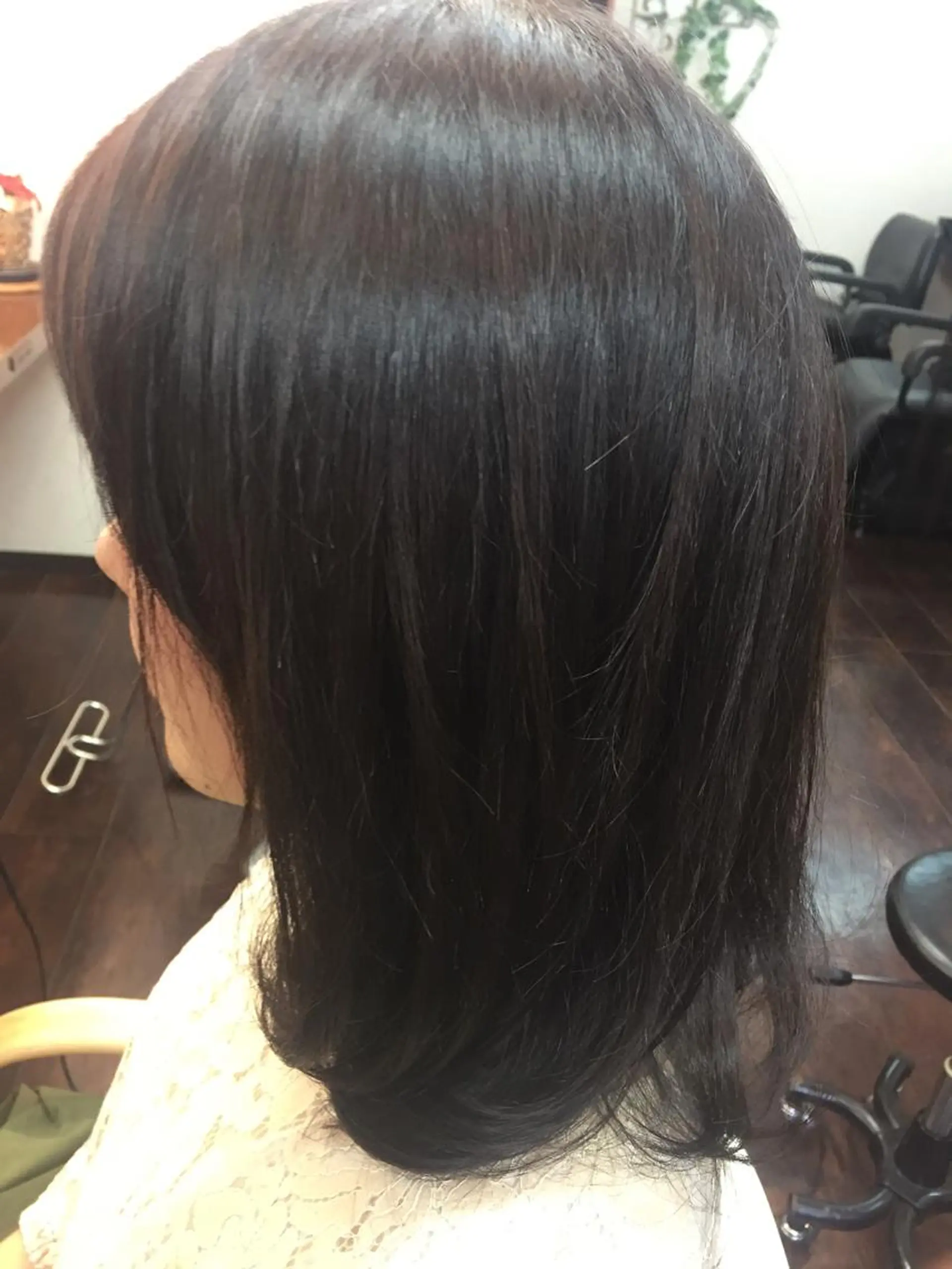 セミロング パーマ 桧山 真のヘアスタイル