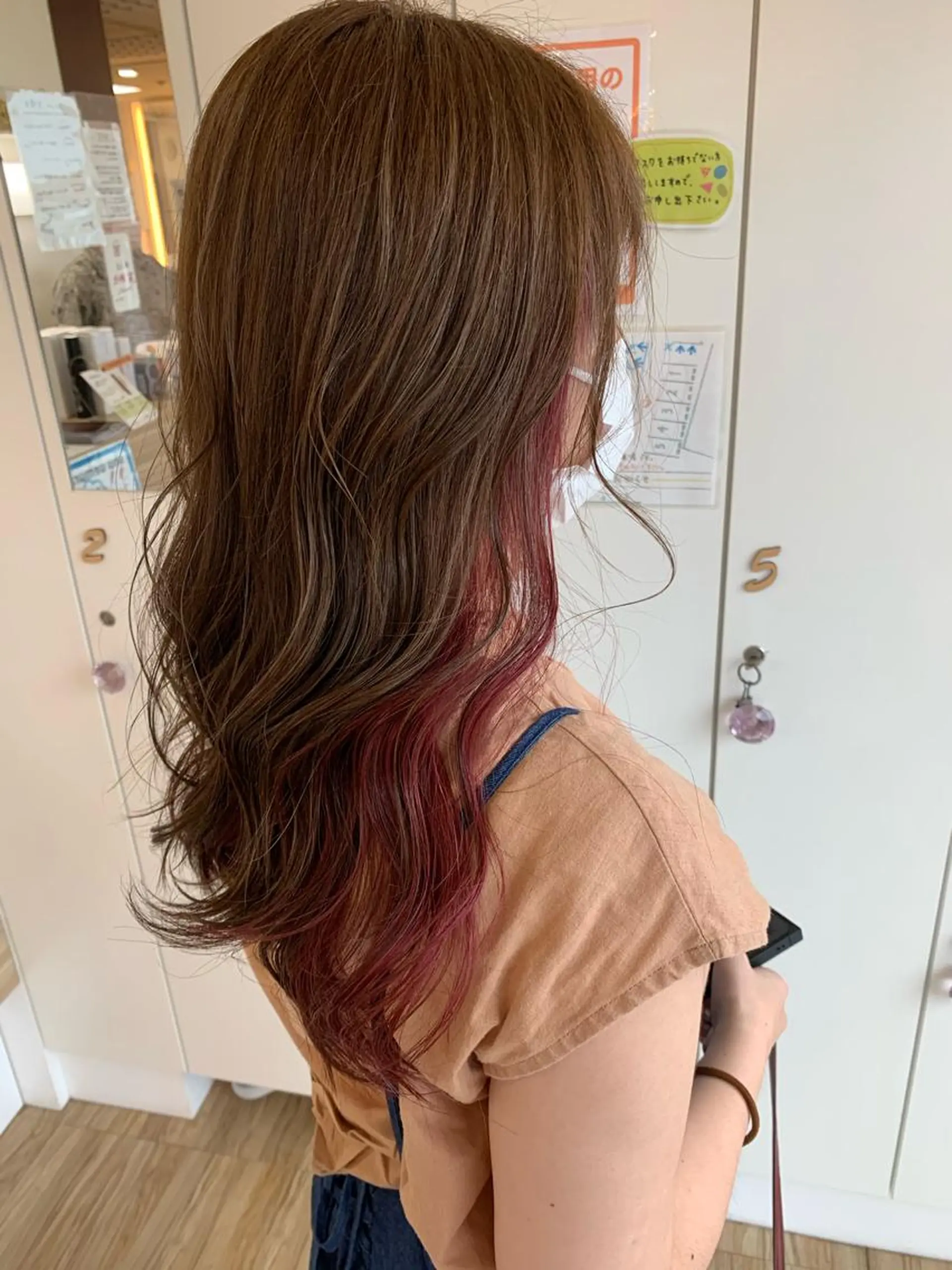 ロング カラー 🫧ウルフカット/ 畑中結衣🫧のヘアスタイル