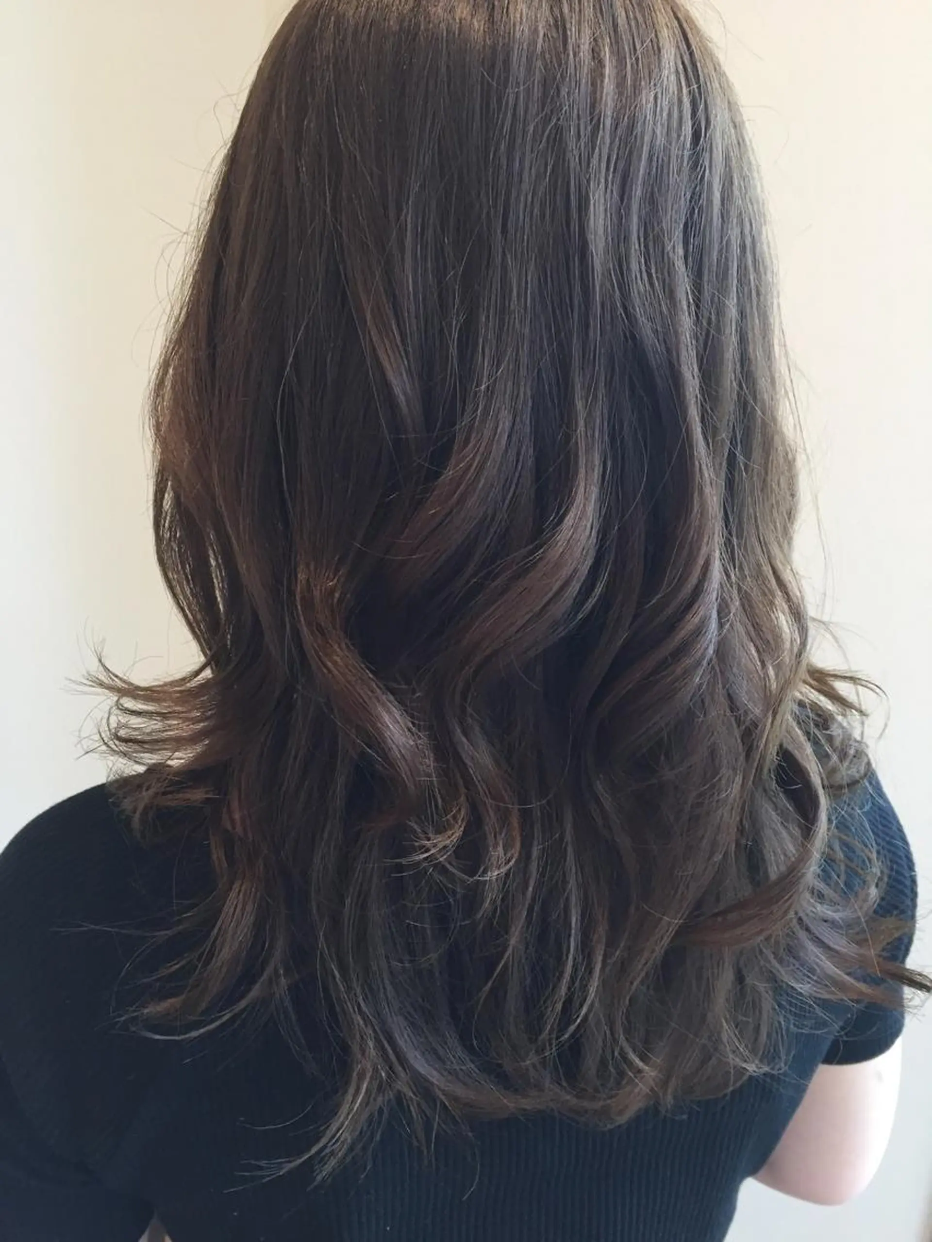 セミロング カラー アッシュ ブルーカラー ブルーアッシュ エクステ/髪質改善/ rita/フルヤマのヘアスタイル