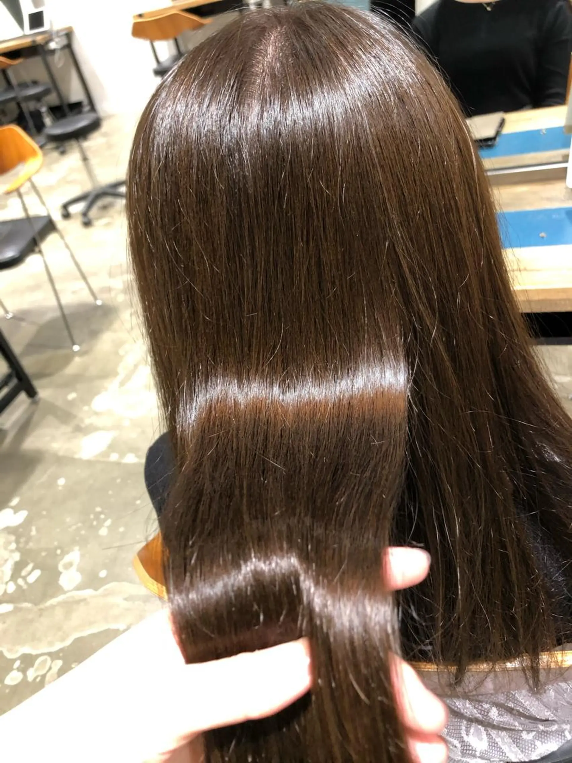 ロング カラー ヘアアレンジ 【柔らか透明感✨/ 似合せ前髪】大石葉月のヘアスタイル