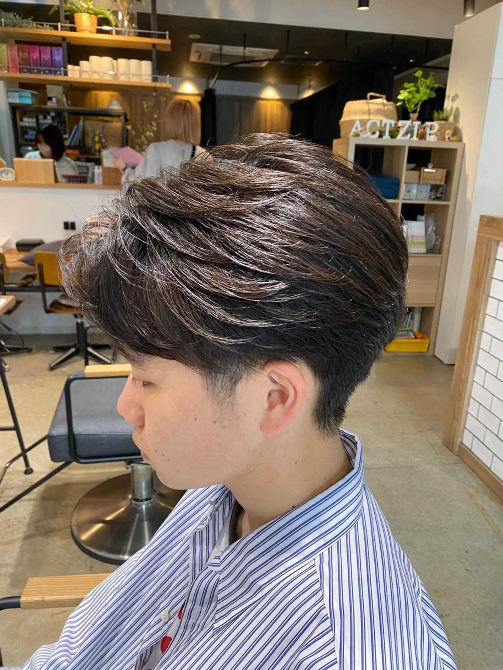 ショート メンズ みつけ／メンズカット メンズパーマ🦔のヘアスタイル