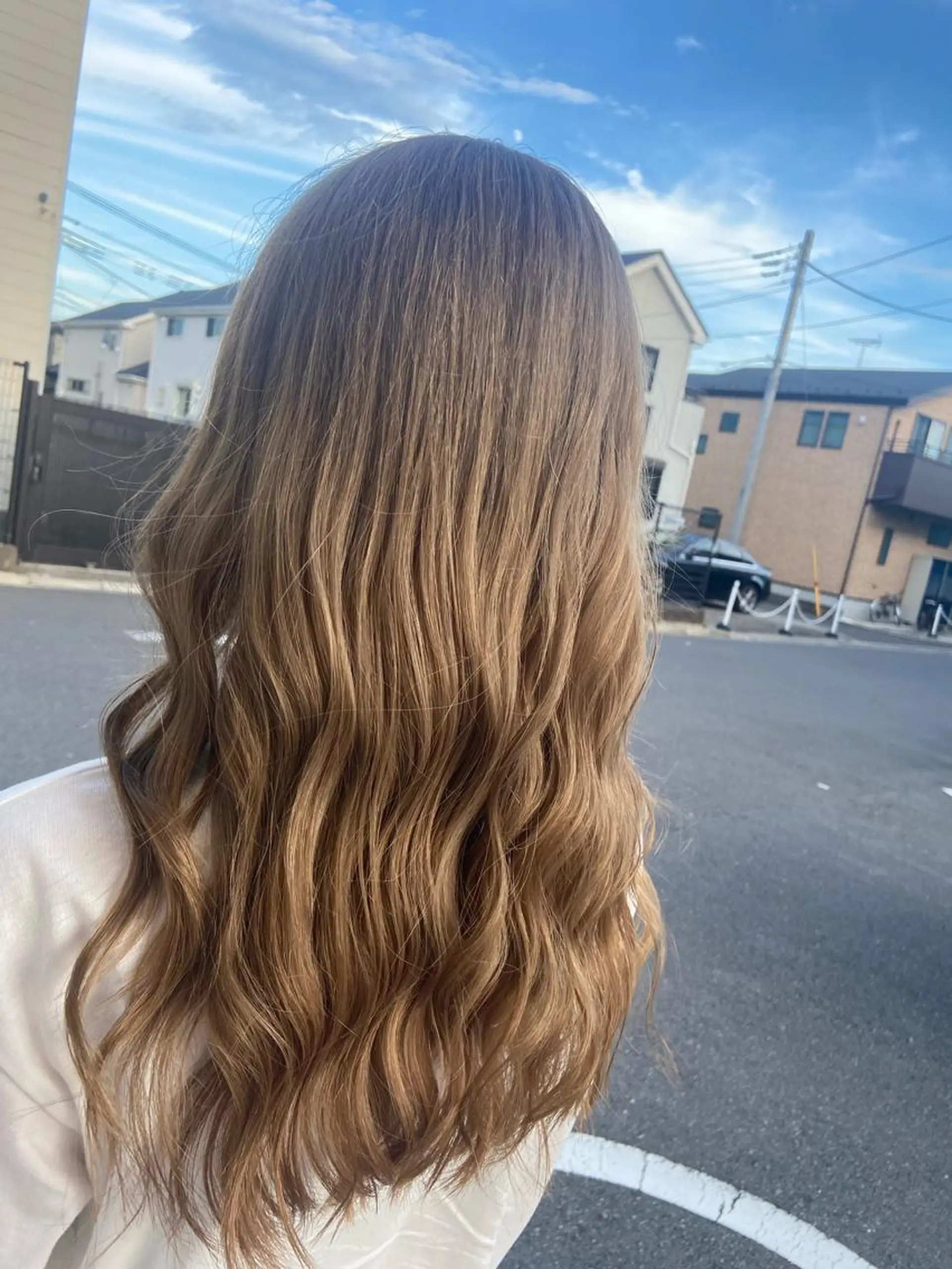 ロング カラー 🪼高評価🪼 💎柴崎の藤咲💎のヘアスタイル