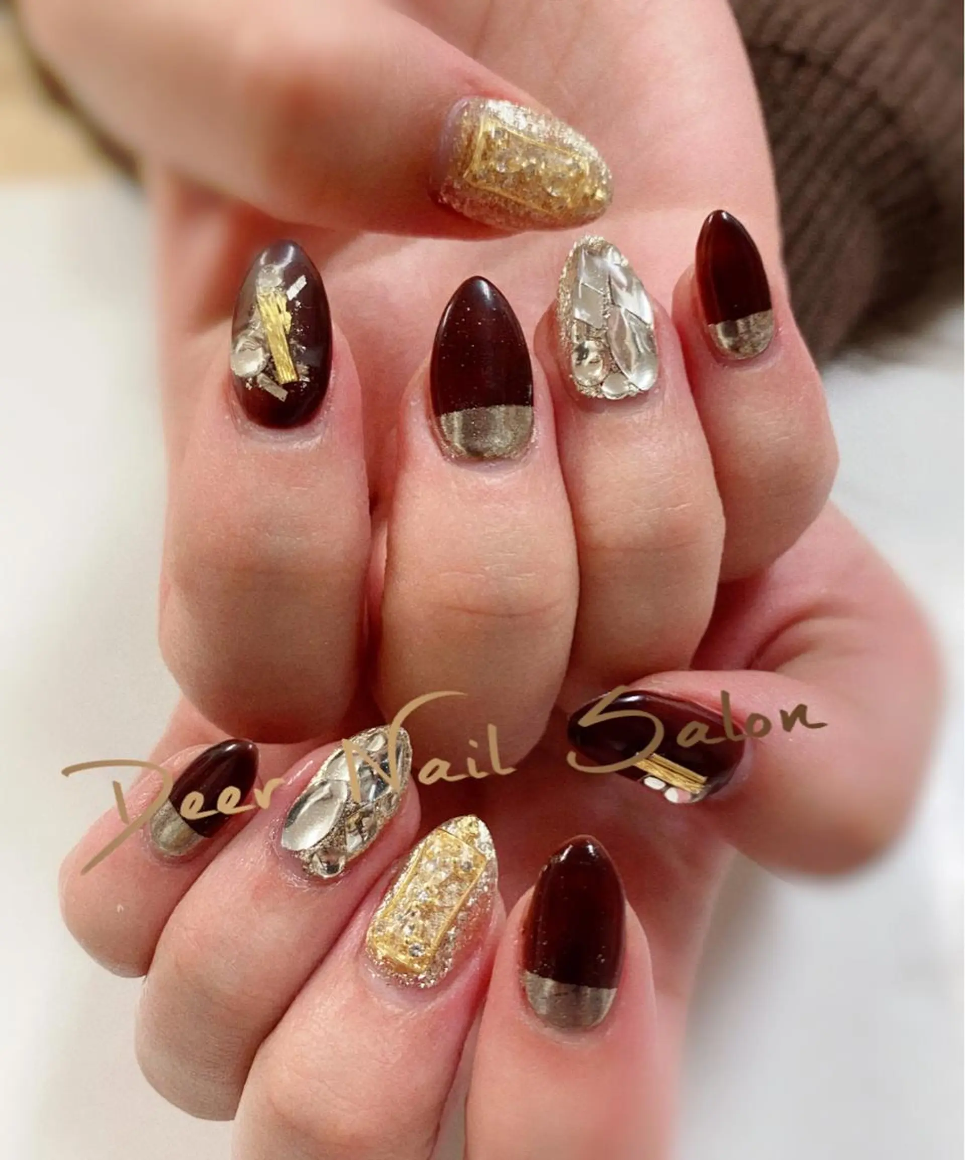 ネイル ハンドネイル Peachy 🍑のネイルデザイン