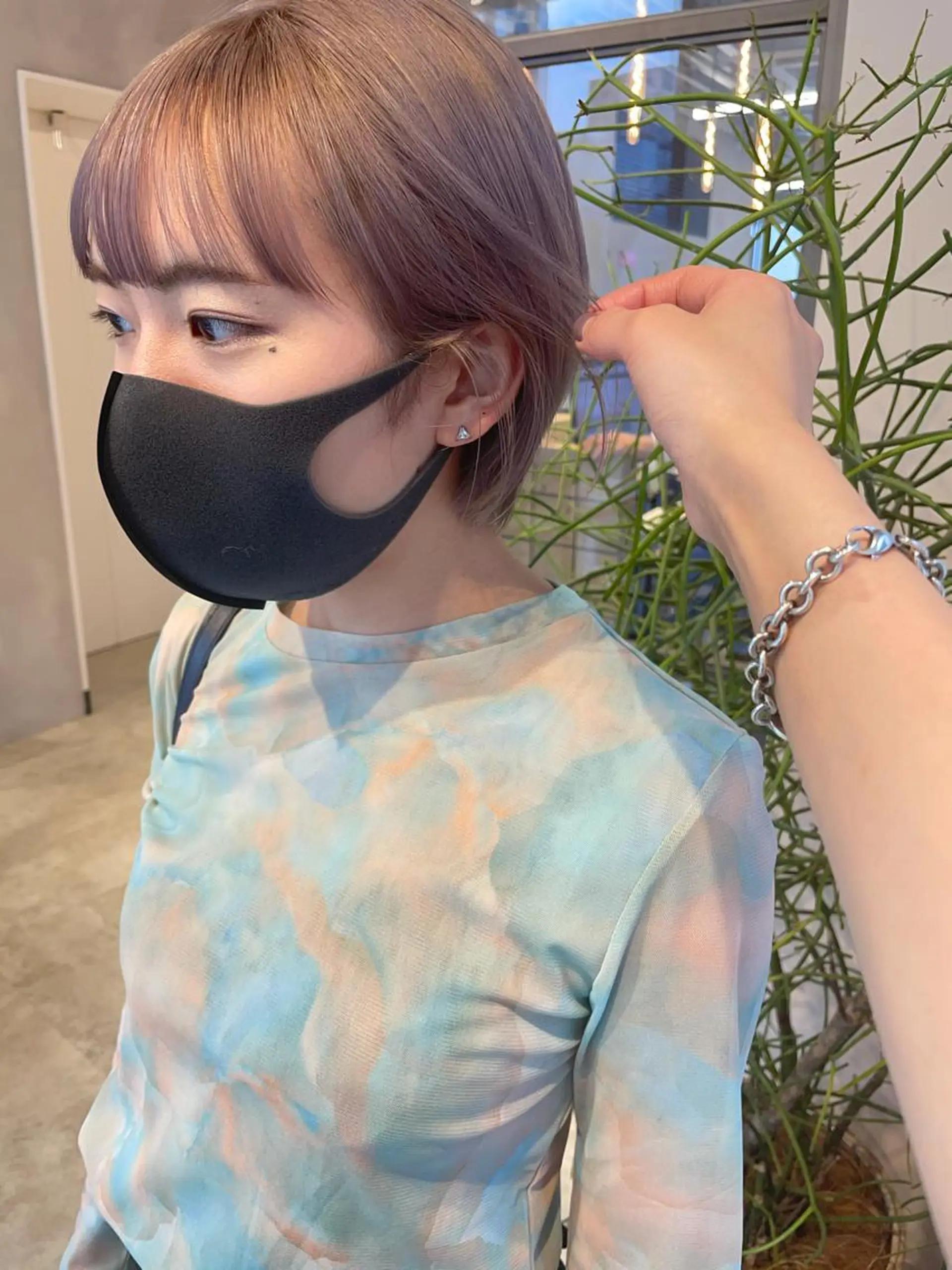 ショート SALOWIN原宿iori B１階所属・🫧美髪育成美容師 WASHIZU🫧のヘアスタイル