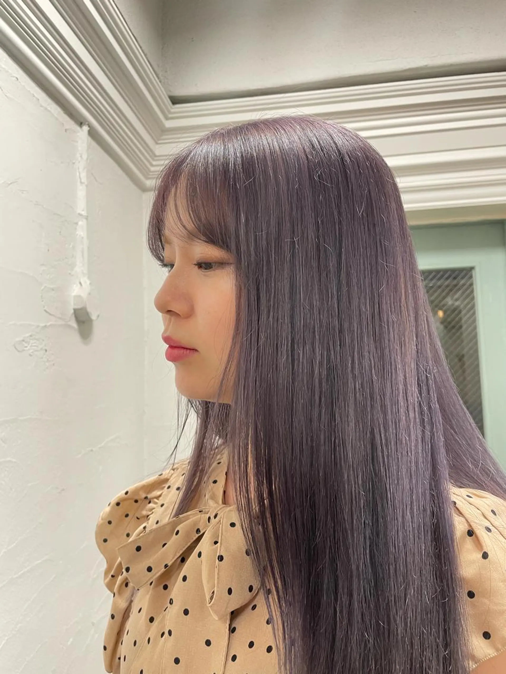 セミロング カラー ケアパーマ/ケアブリ ーチdaisukeのヘアスタイル