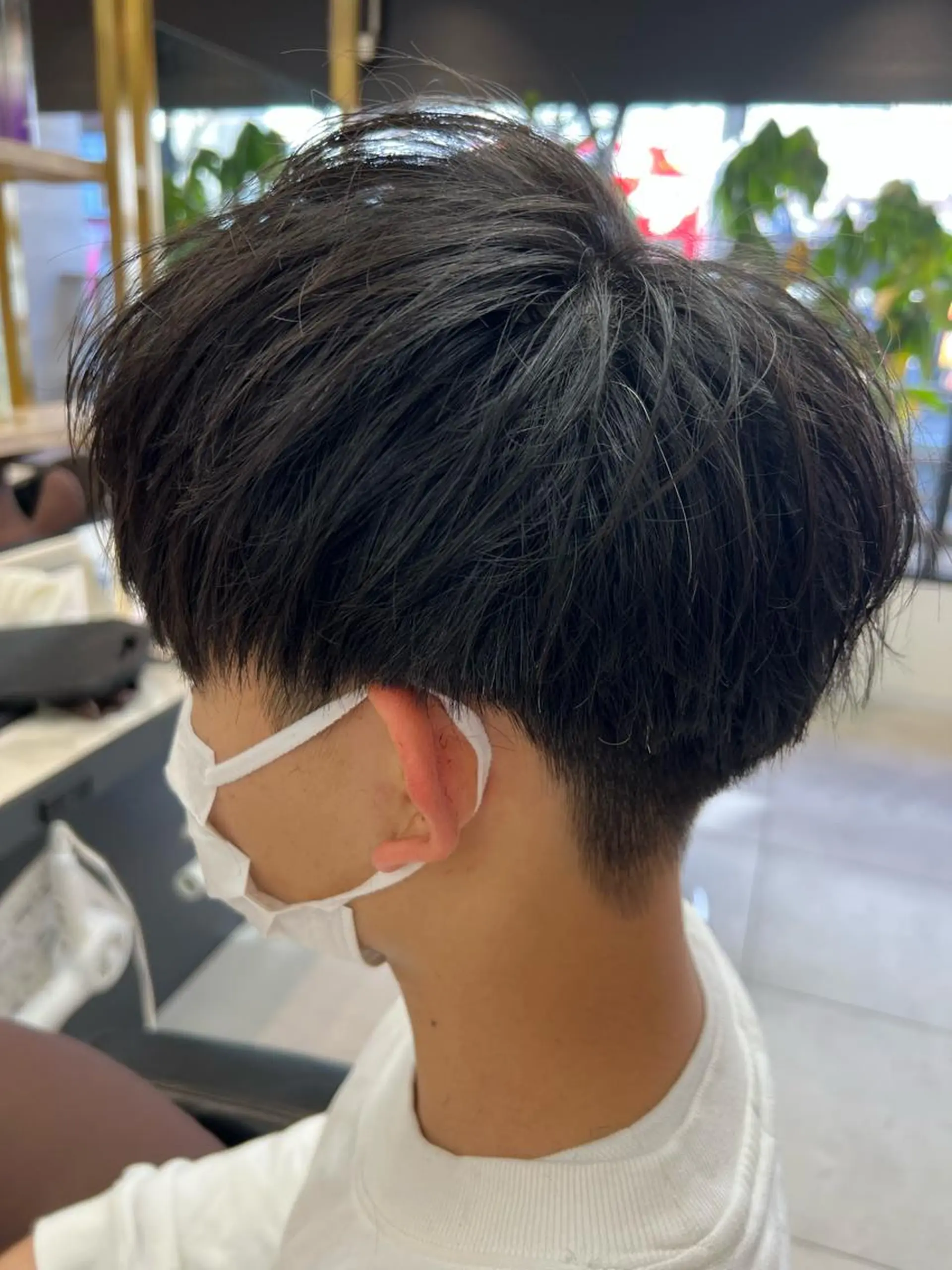 ショート メンズ カット ヘアセット 古山 侑東 /メンズパーマのヘアスタイル