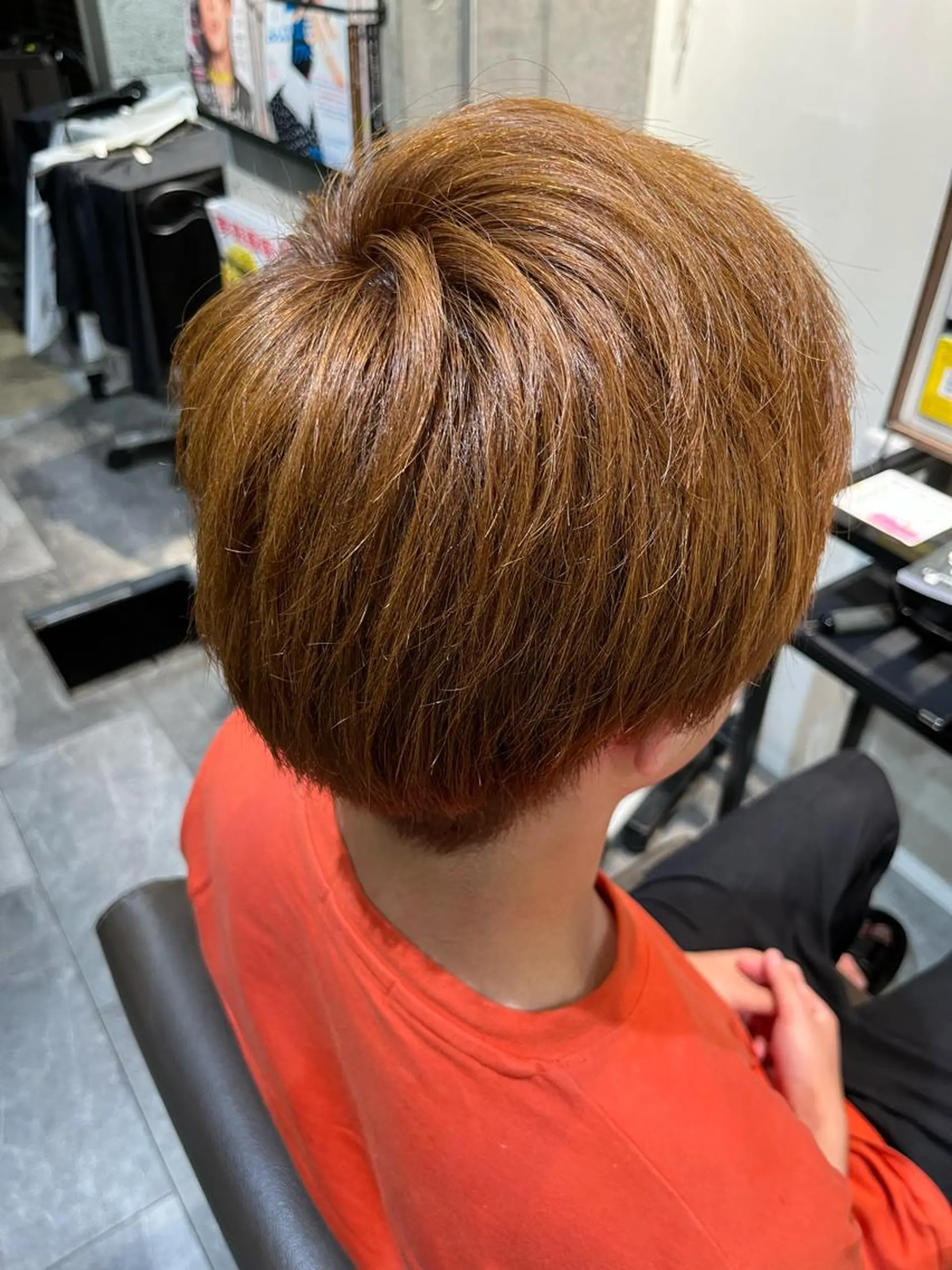 カラー メンズ est   gracieux所属・🔥坂本 リョウ🔥のヘアスタイル