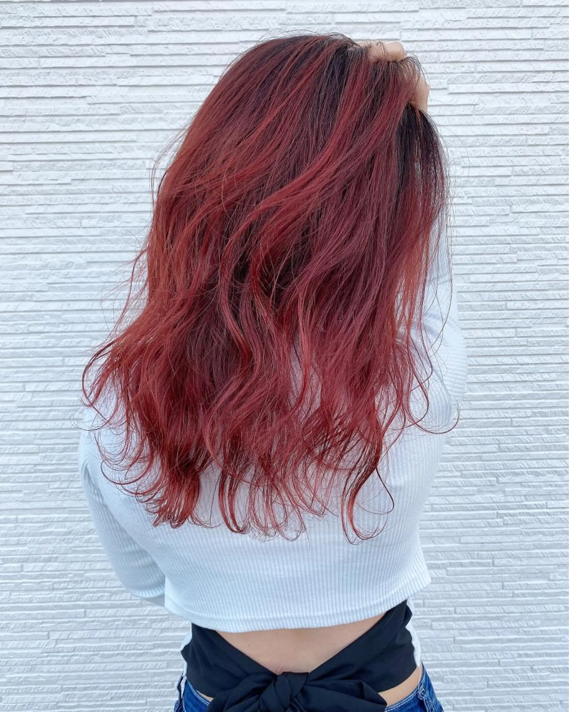 ロング カラー 小森 拓哉のヘアスタイル