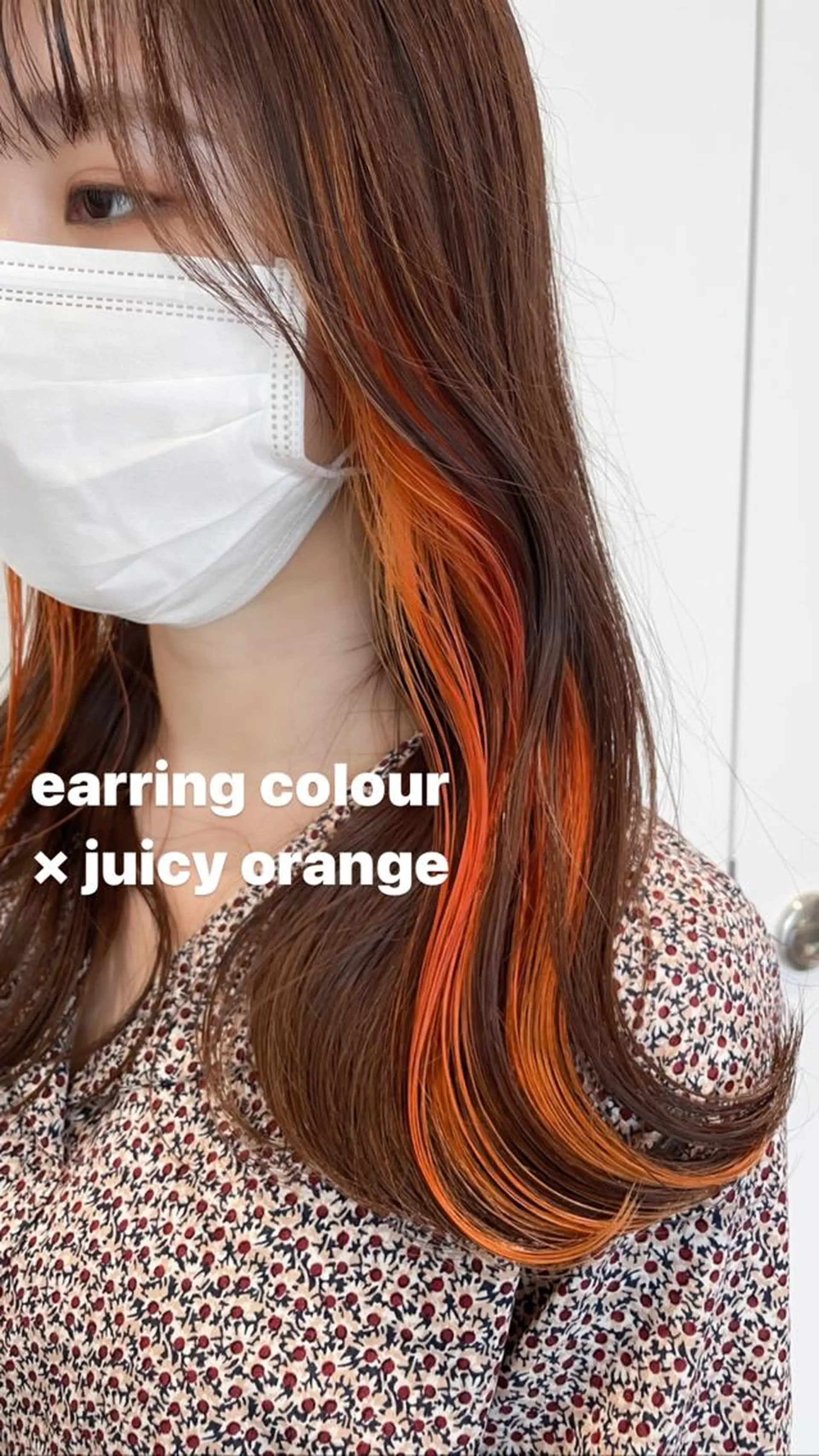 ミディアム カラー ヘアアレンジ ミニボブ/ブリーチ 🌈MISATOのヘアスタイル