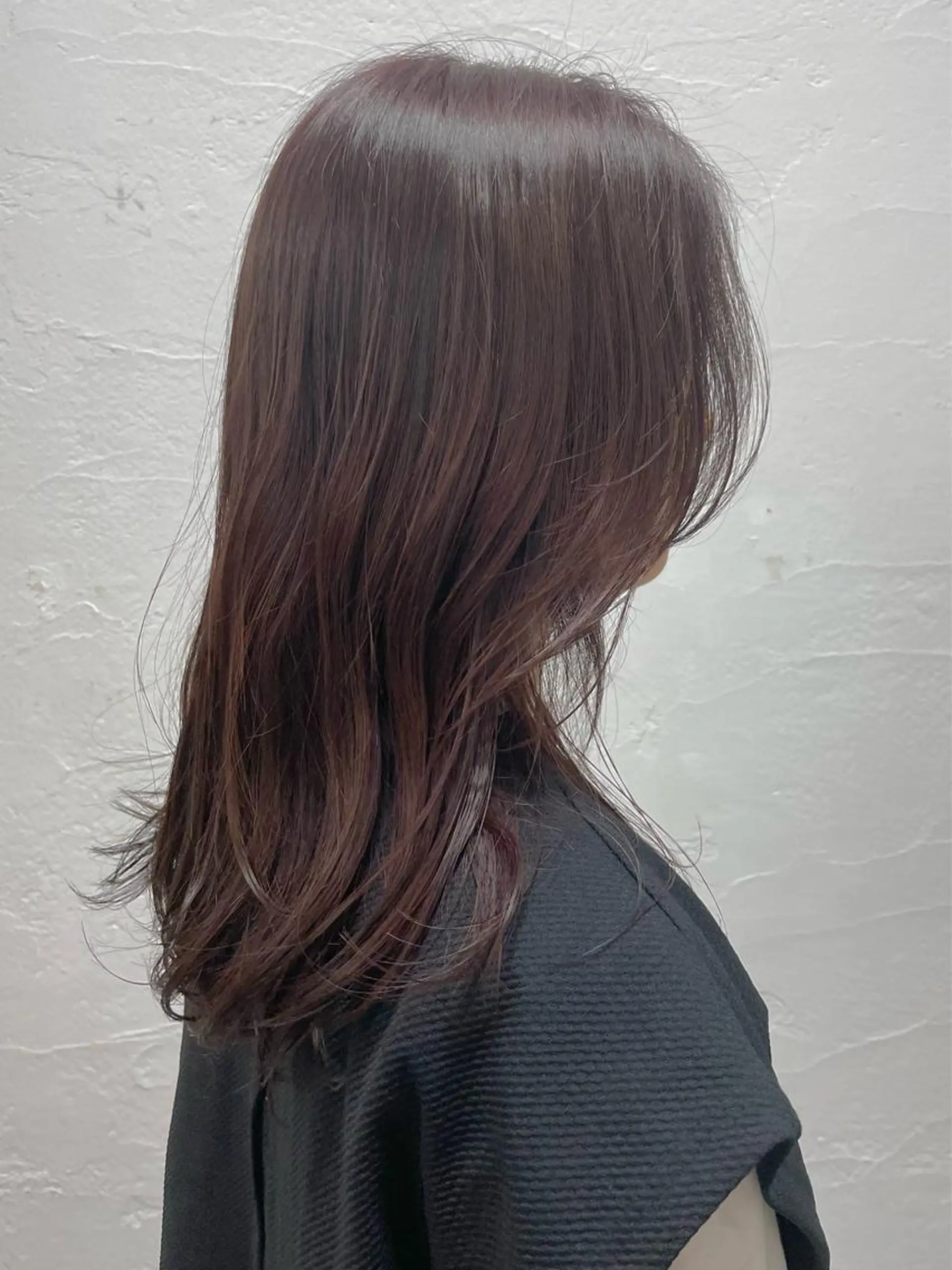 カラー ブラウンカラー カシス est hair mar所属・ami .のヘアスタイル