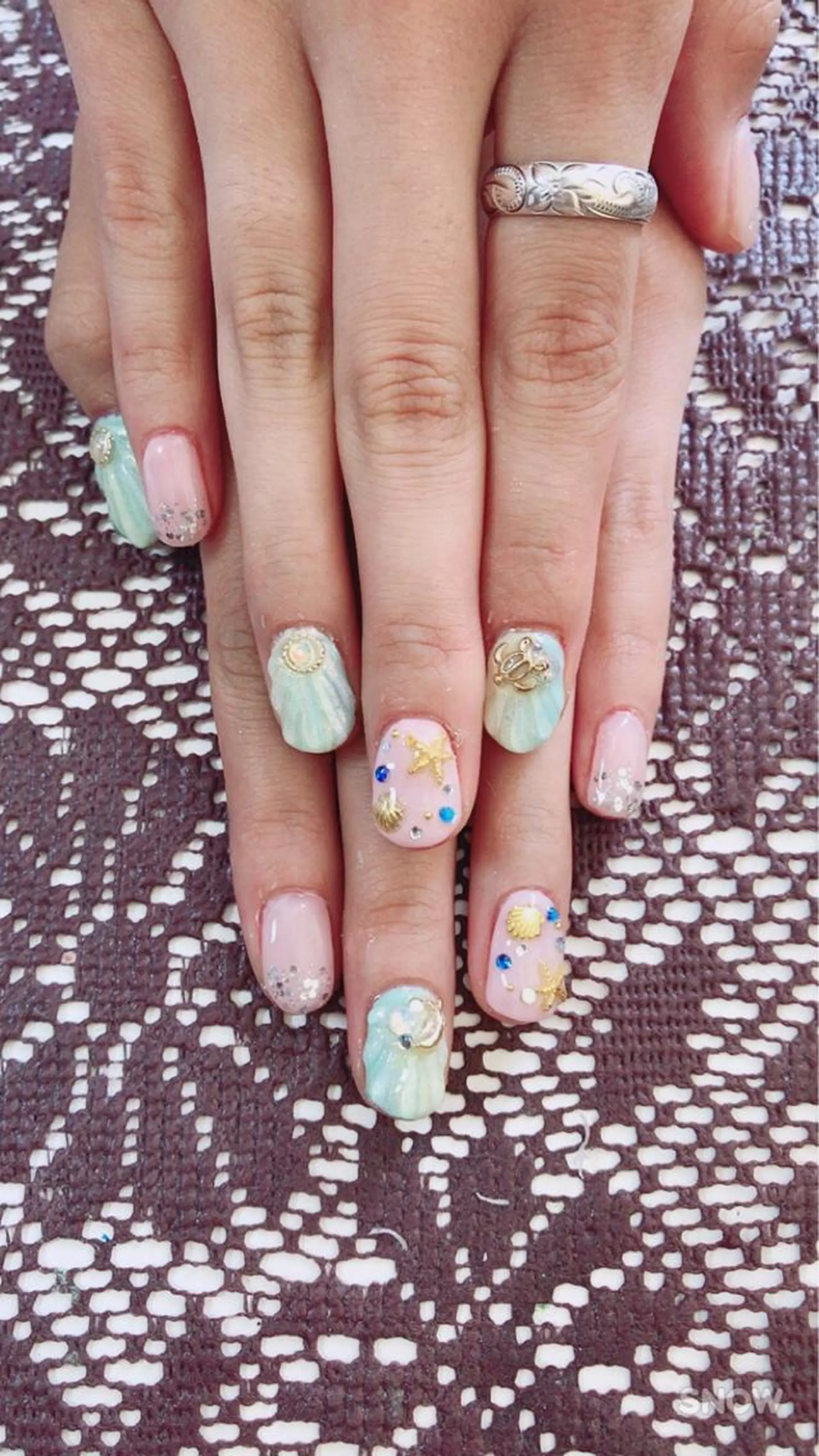 ネイル 藤 あやのネイルデザイン