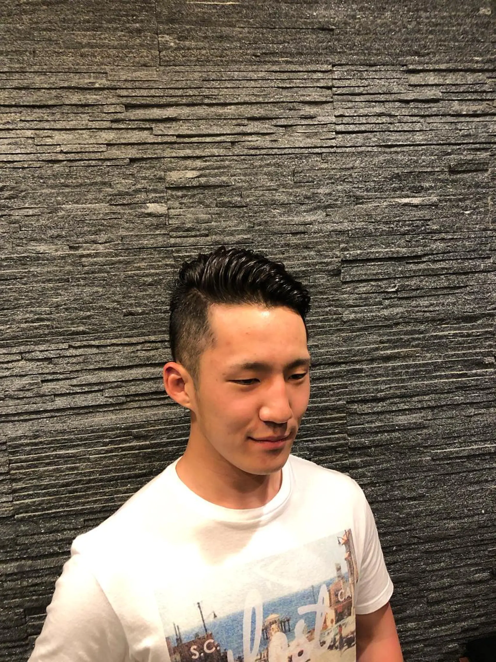 ショート メンズ フェードカット HIRO GINZA所属・中原 滉太のヘアスタイル