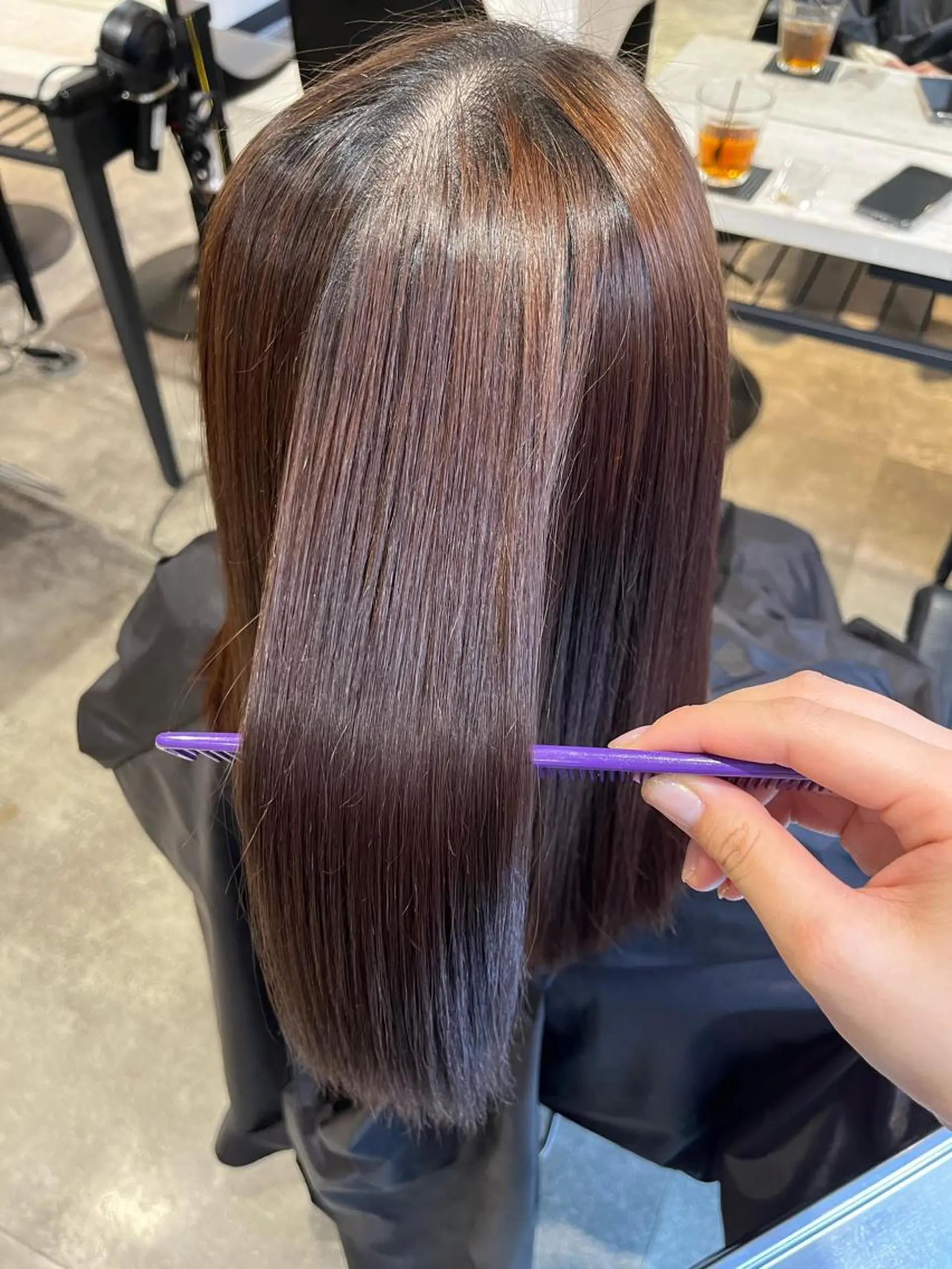 セミロング セミロングパーマ littlenene /たちばなのヘアスタイル