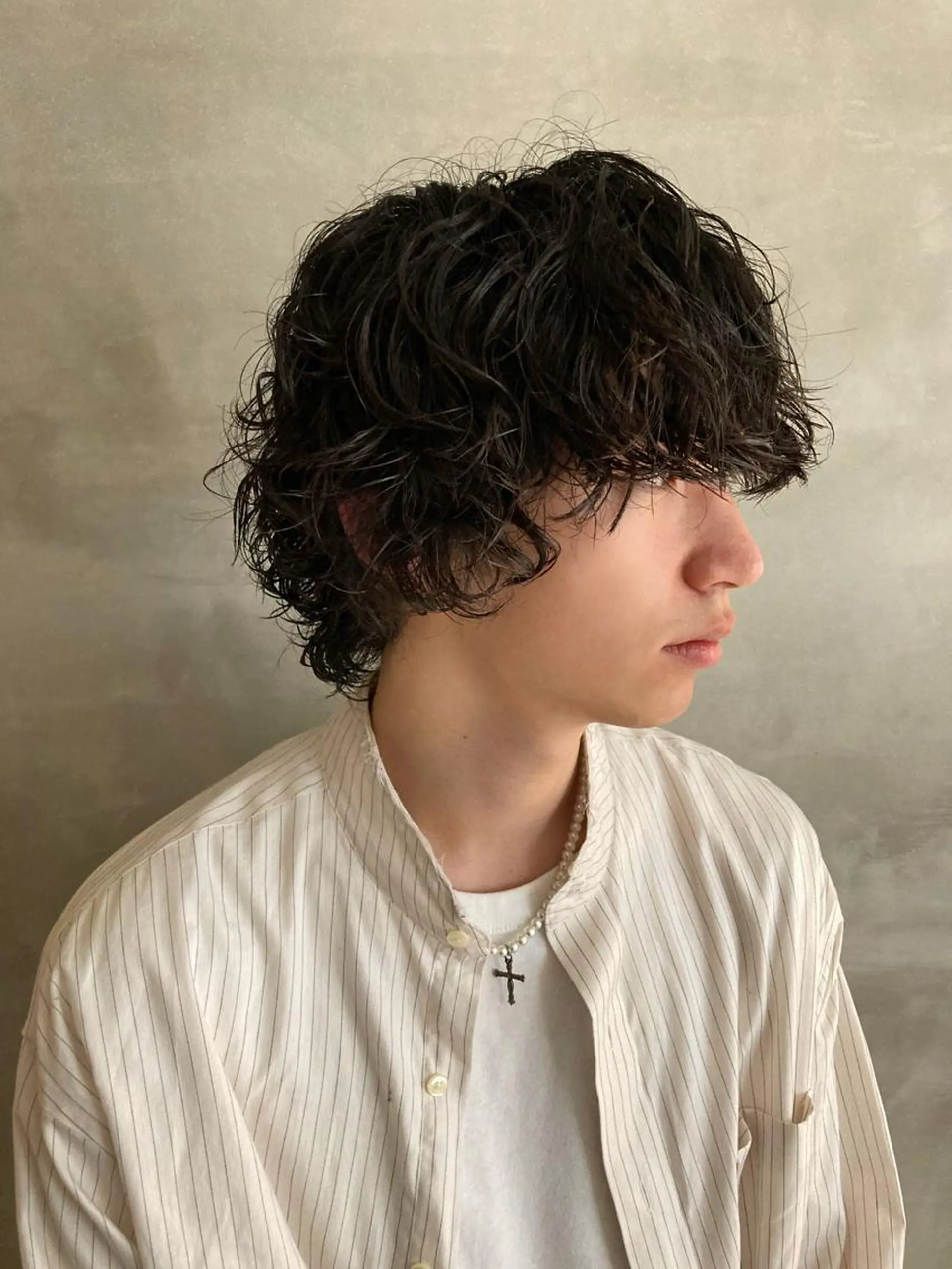 パーマ メンズ 🛑柔らか透明感 カラー🛑大谷のヘアスタイル