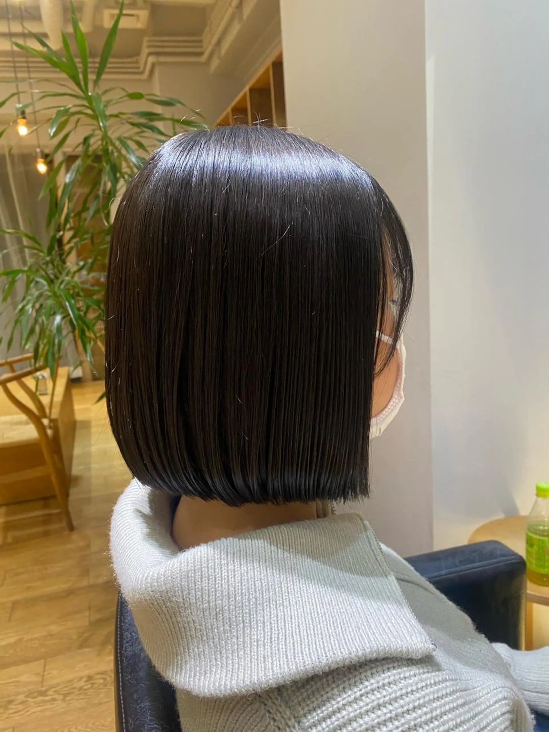 ショート ボブ カット トリートメント なみまきパーマ/ボブ パーマ🌼杉田 萌恵のヘアスタイル